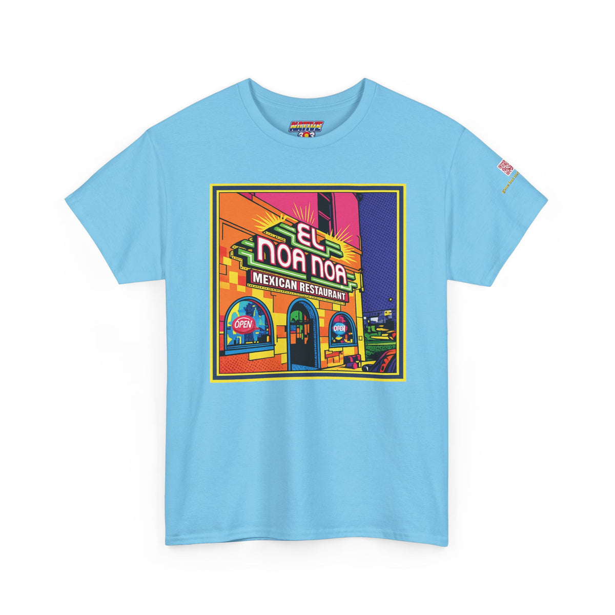 El Noa Noa -neon- Mexican restaurant - vintage Denver gear