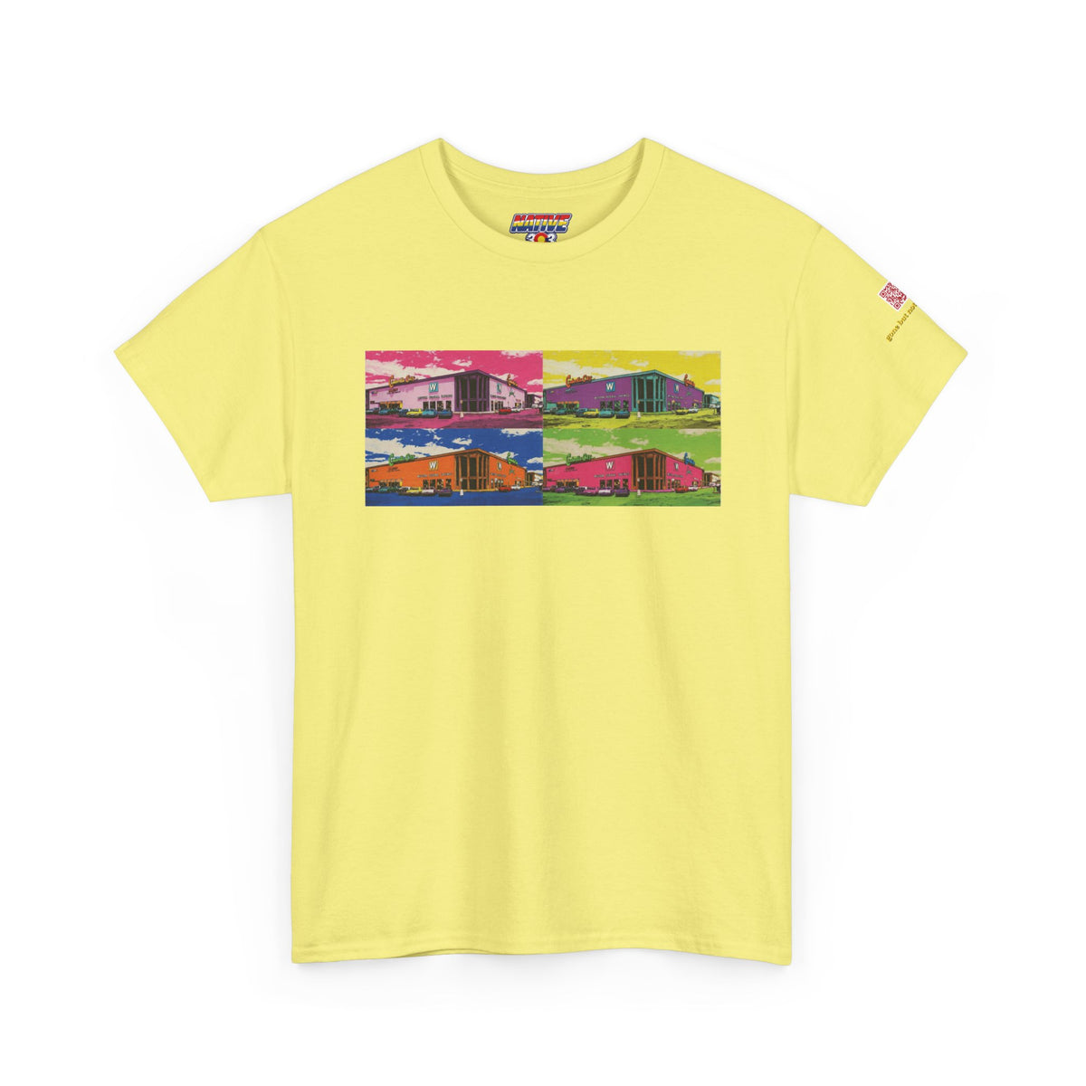 Cinderella City pop-art collage - vintage Denver gear