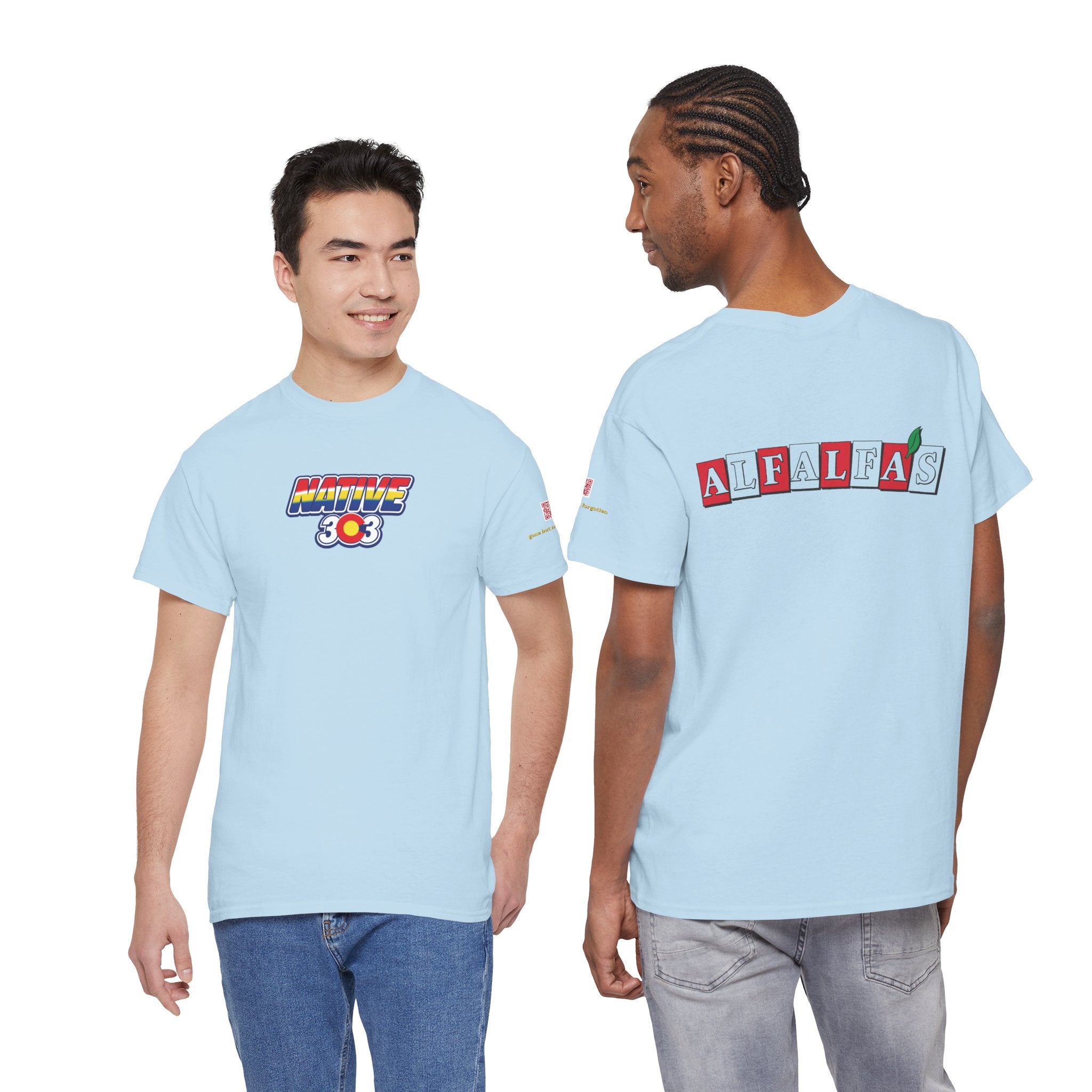ALFALFAS logo - vintage Metro Denver gear
