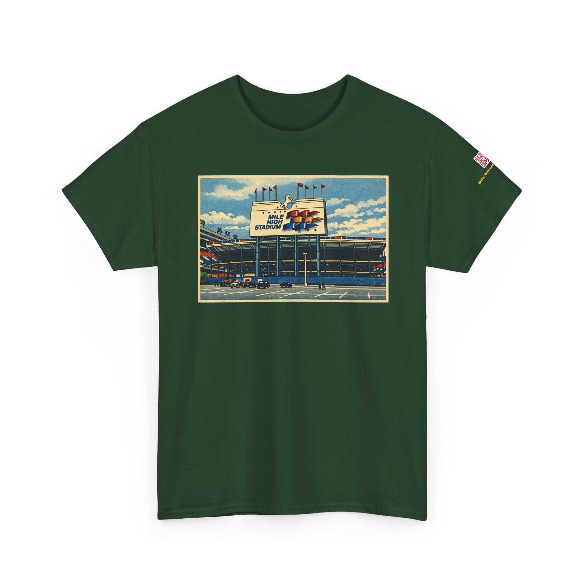 Mile High Stadium - retro pop-art imagining - vintage Denver gear