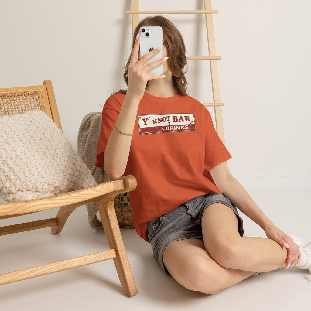 Y Not Bar and drinks - vintage Denver gear