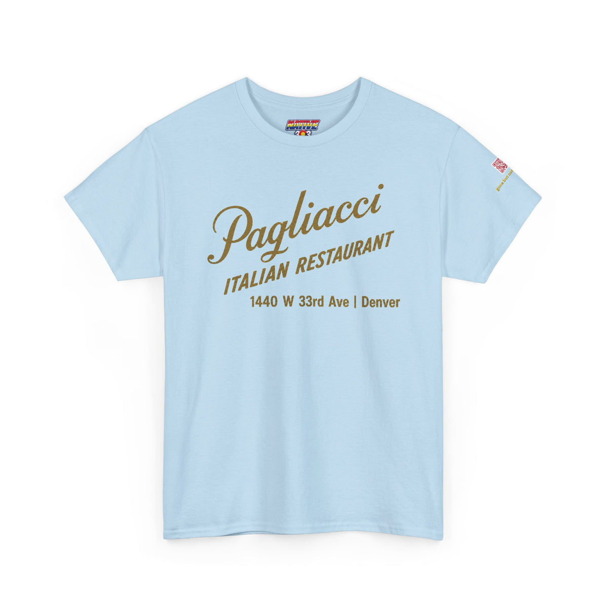 Pagliacci Italian restaurant - vintage Denver gear