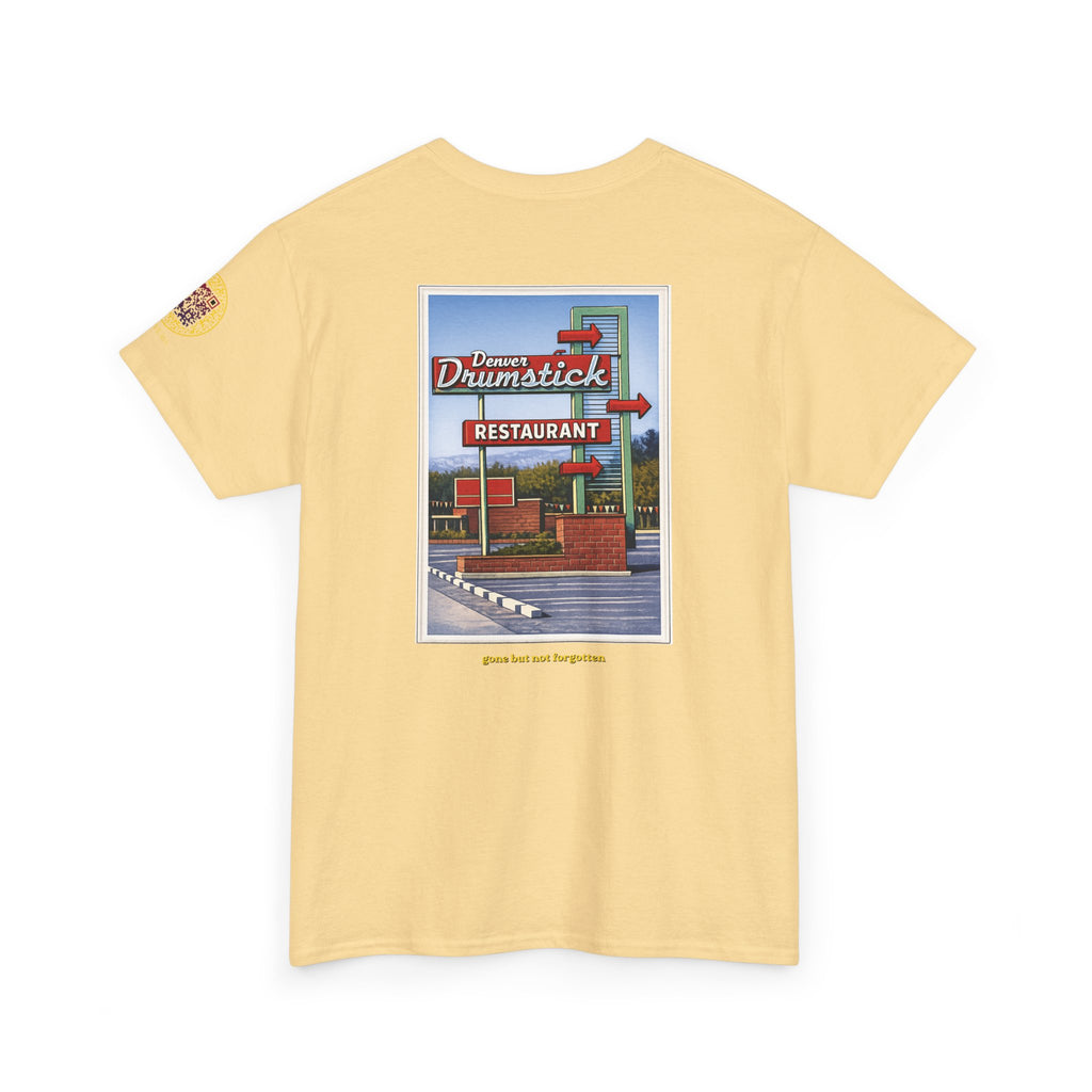 DRUMSTICK DENVER SIGN - vintage Metro Denver gear