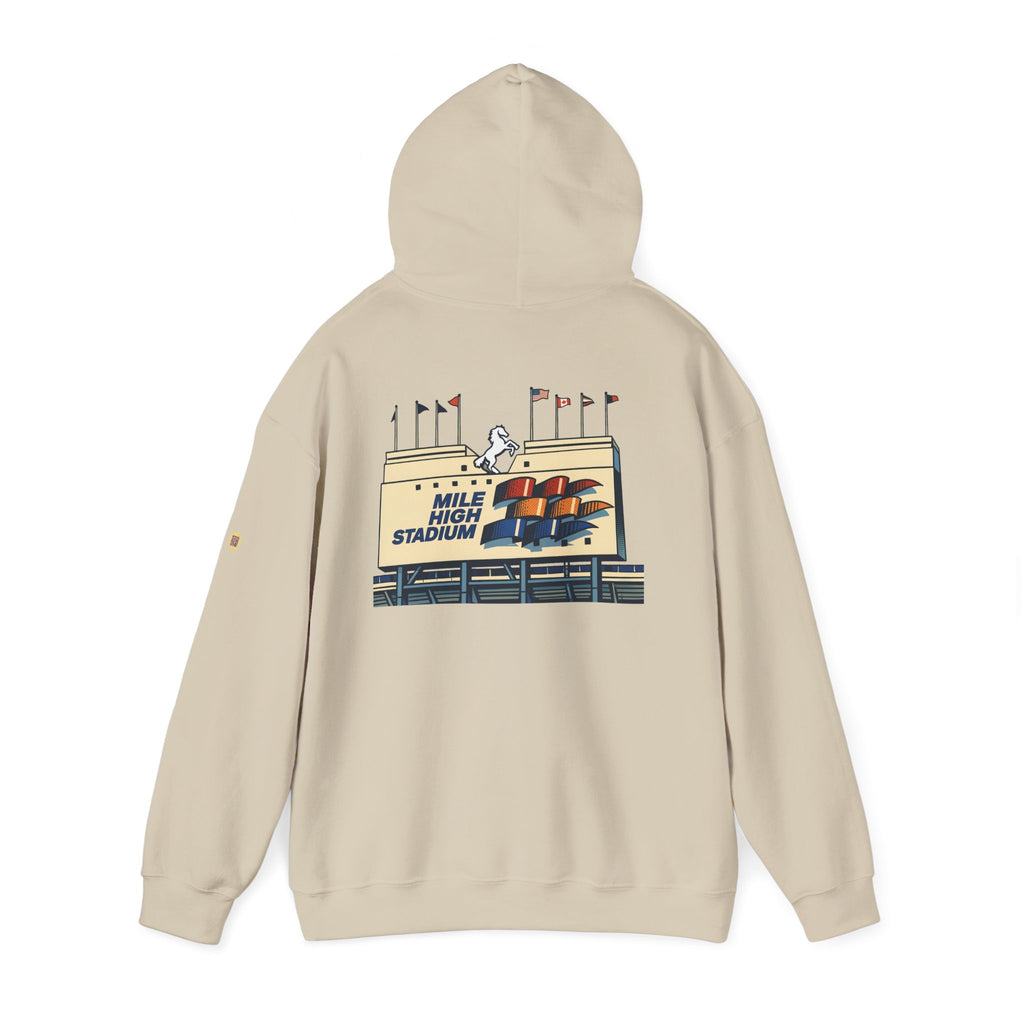 MILE HIGH STADIUM | Unisex Heavy Blend™ Hooded Sweatshirt