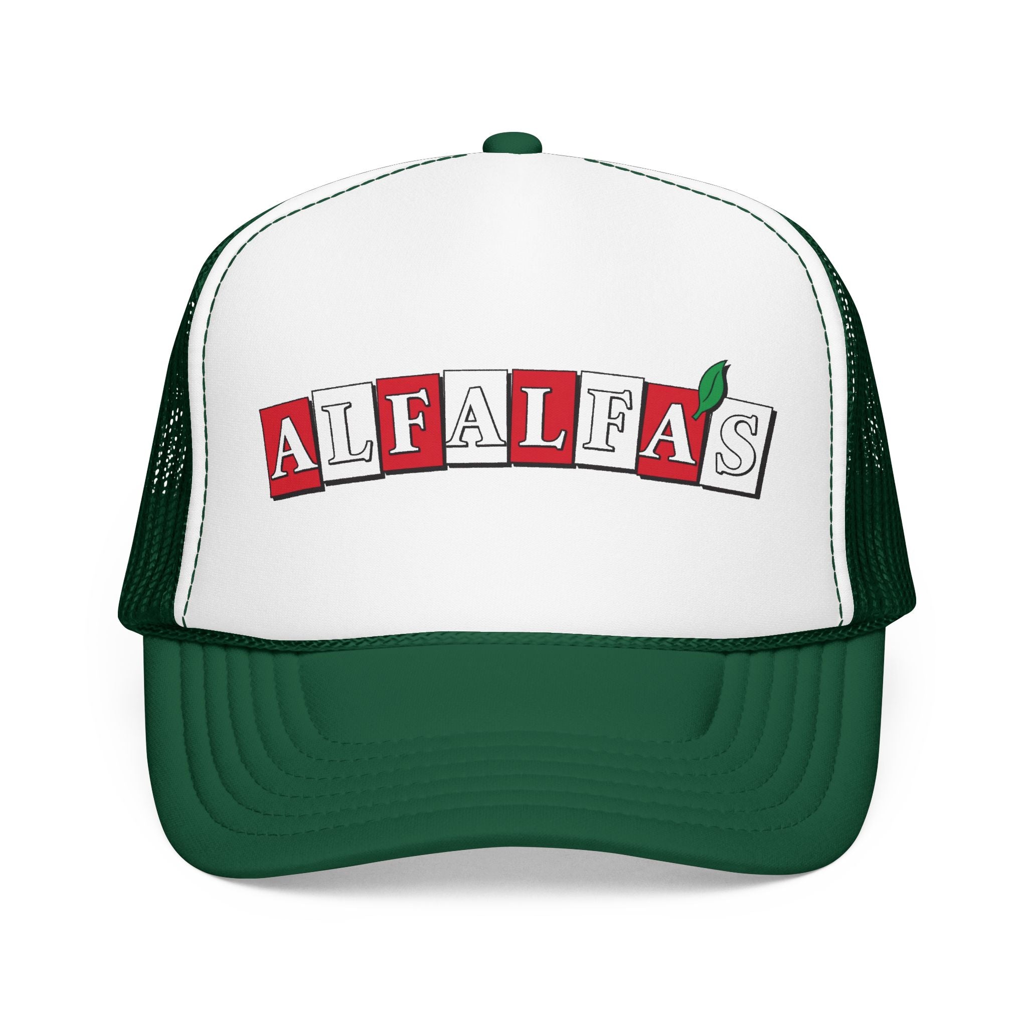 Alfalfa's Trucker Hat — Vintage Sailboat Foam Cap