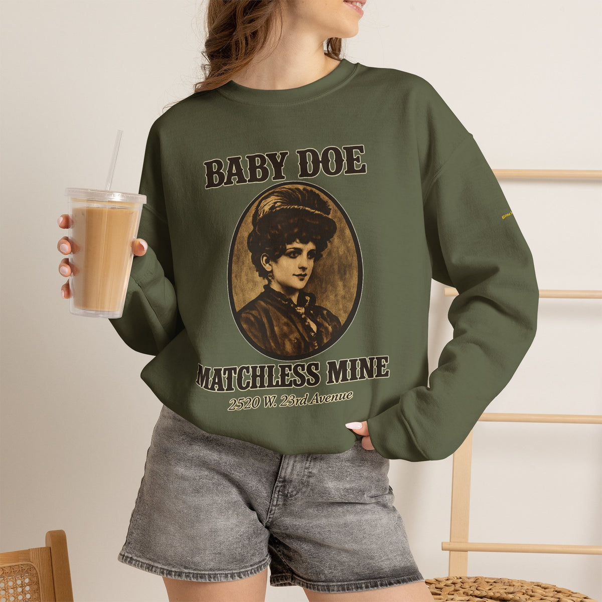 Baby Doe logo | Native303 Sweatshirt