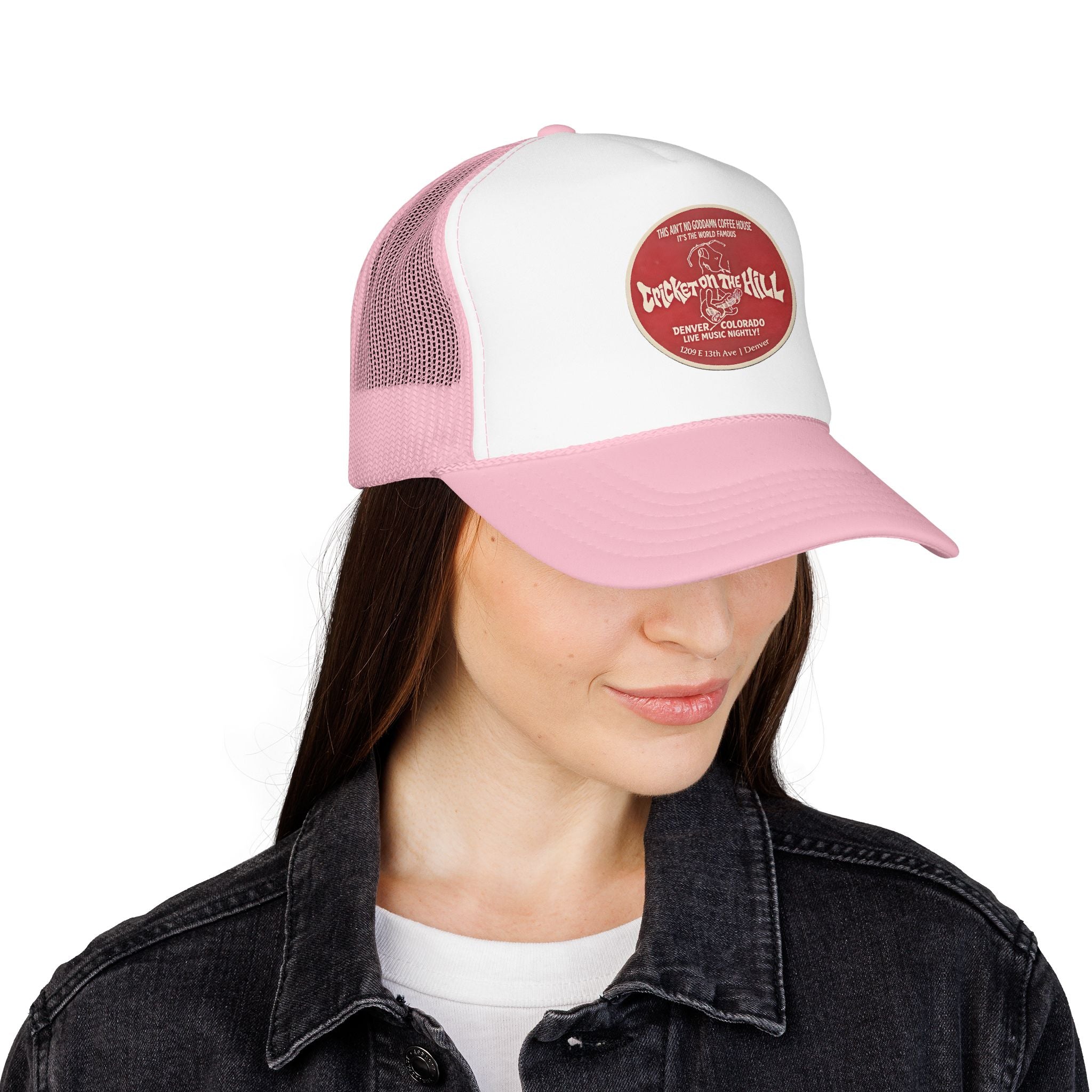 Cricket on the Hill Trucker Hat — Vintage Sailboat Foam Cap