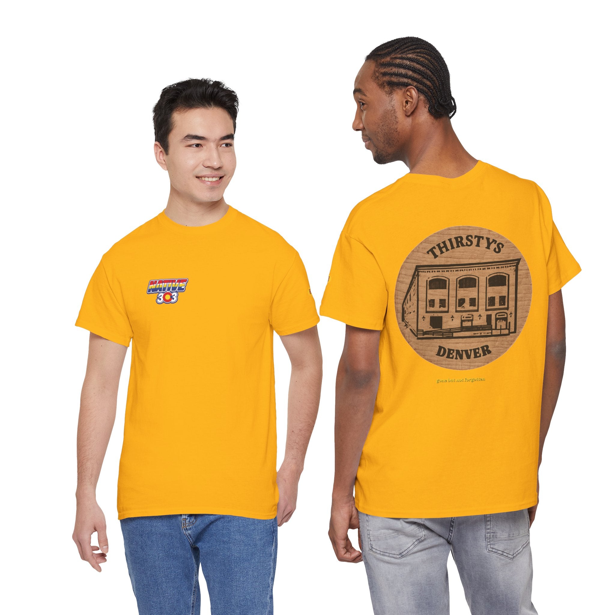 THIRSTY'S token - vintage Denver gear