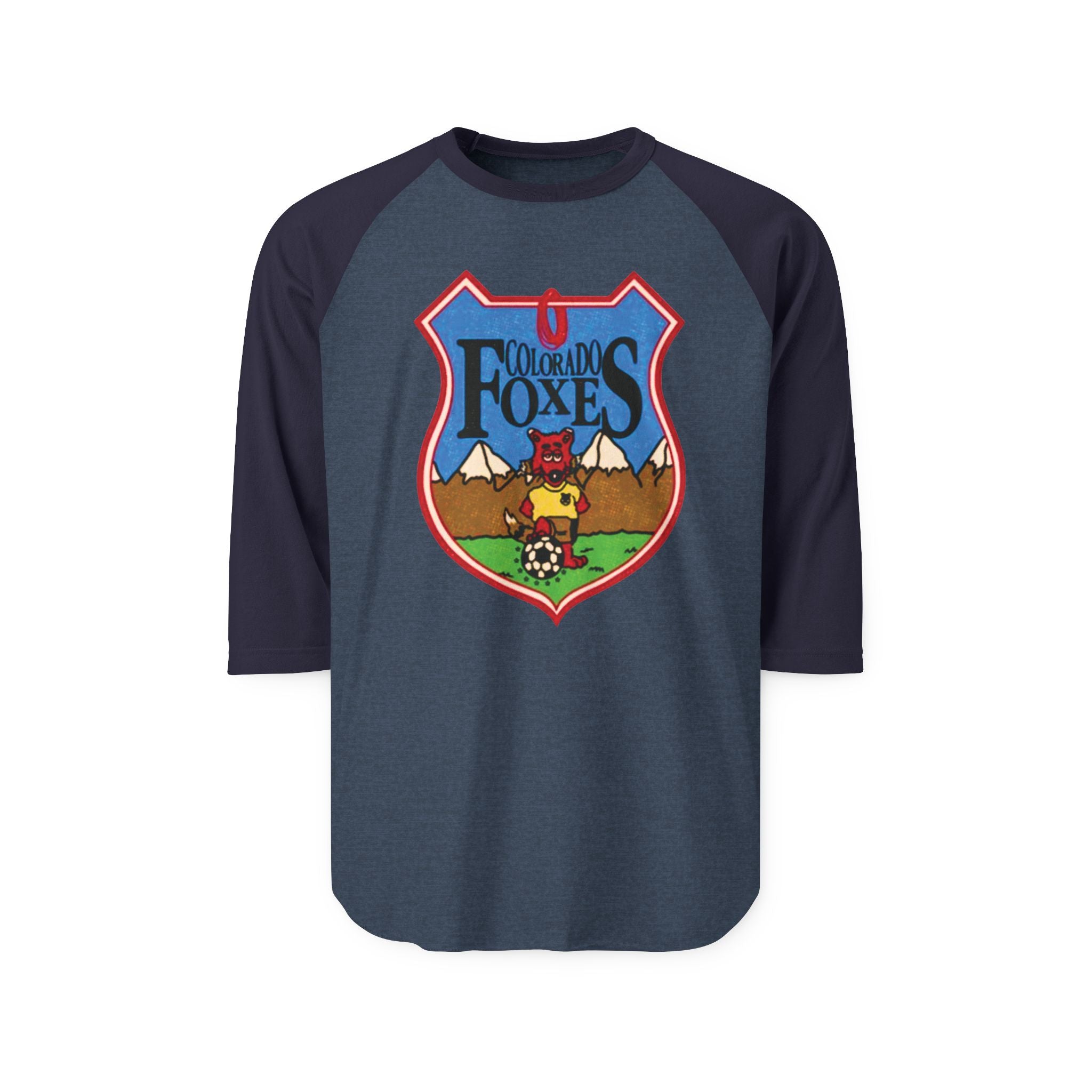 COLORADO FOXES Fox | Retro Baseball Tee