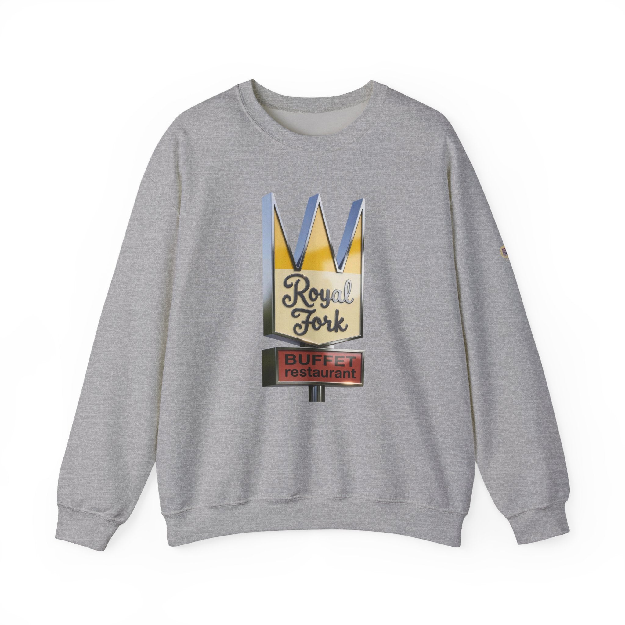 Royal Fork restaurant hi resolution digital style  | Native303 Sweatshirt