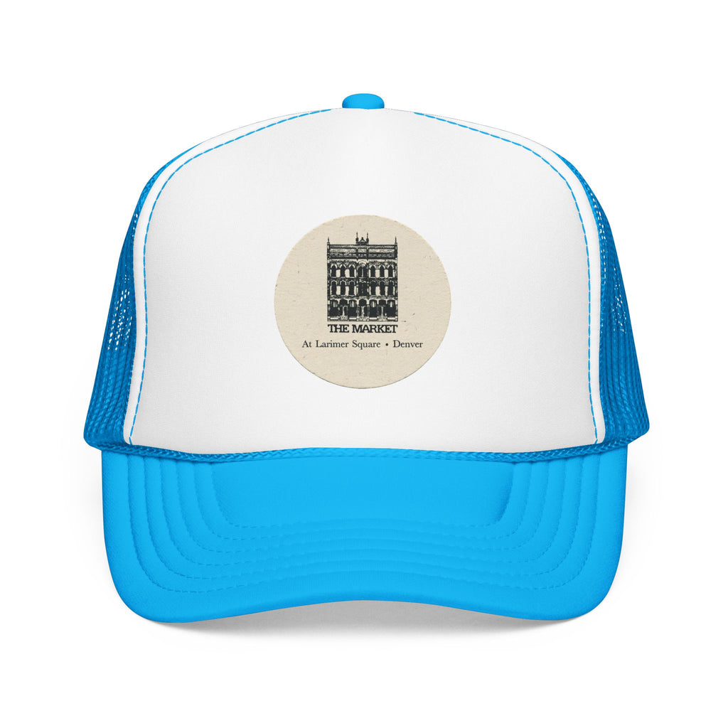 Market - Larimer Square Trucker Hat — Vintage Sailboat Foam Cap