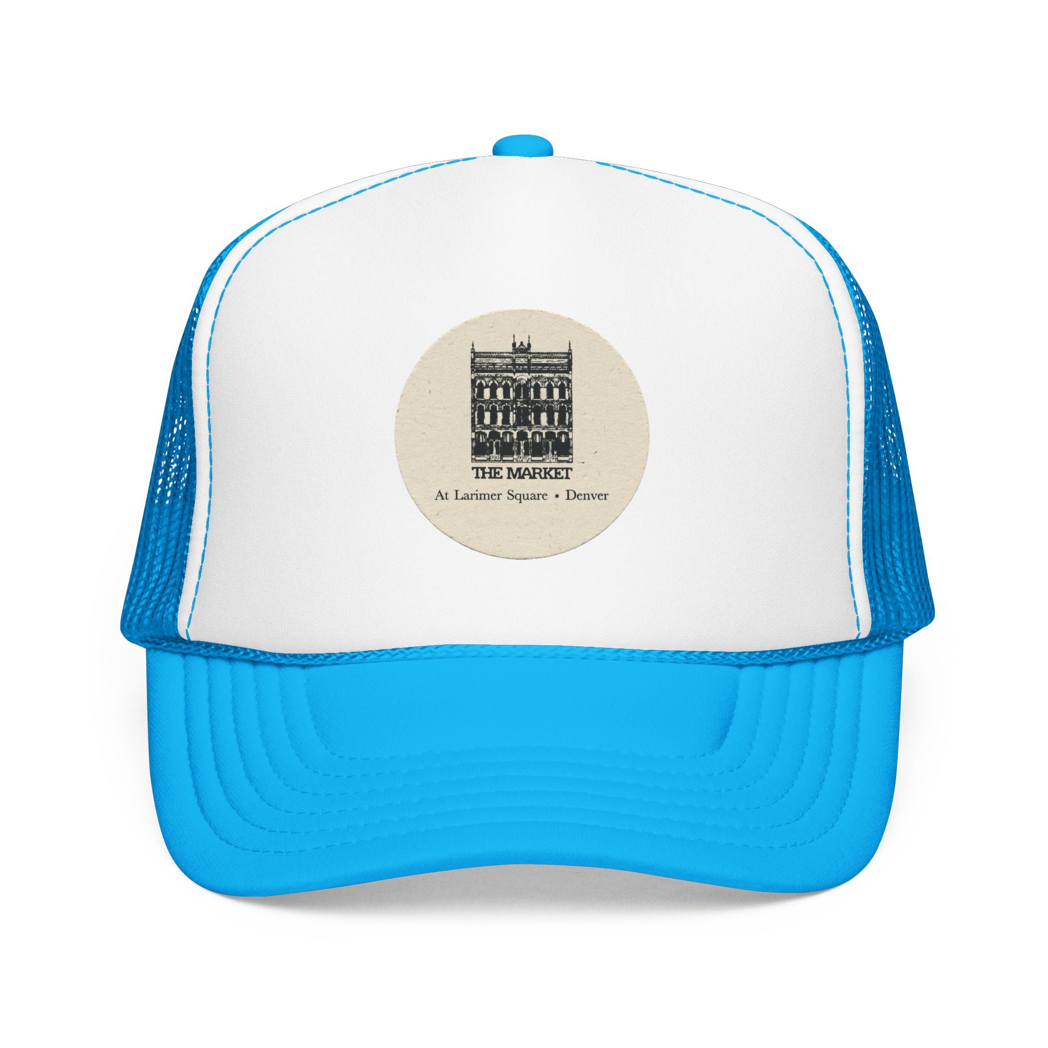 Market - Larimer Square Trucker Hat — Vintage Sailboat Foam Cap