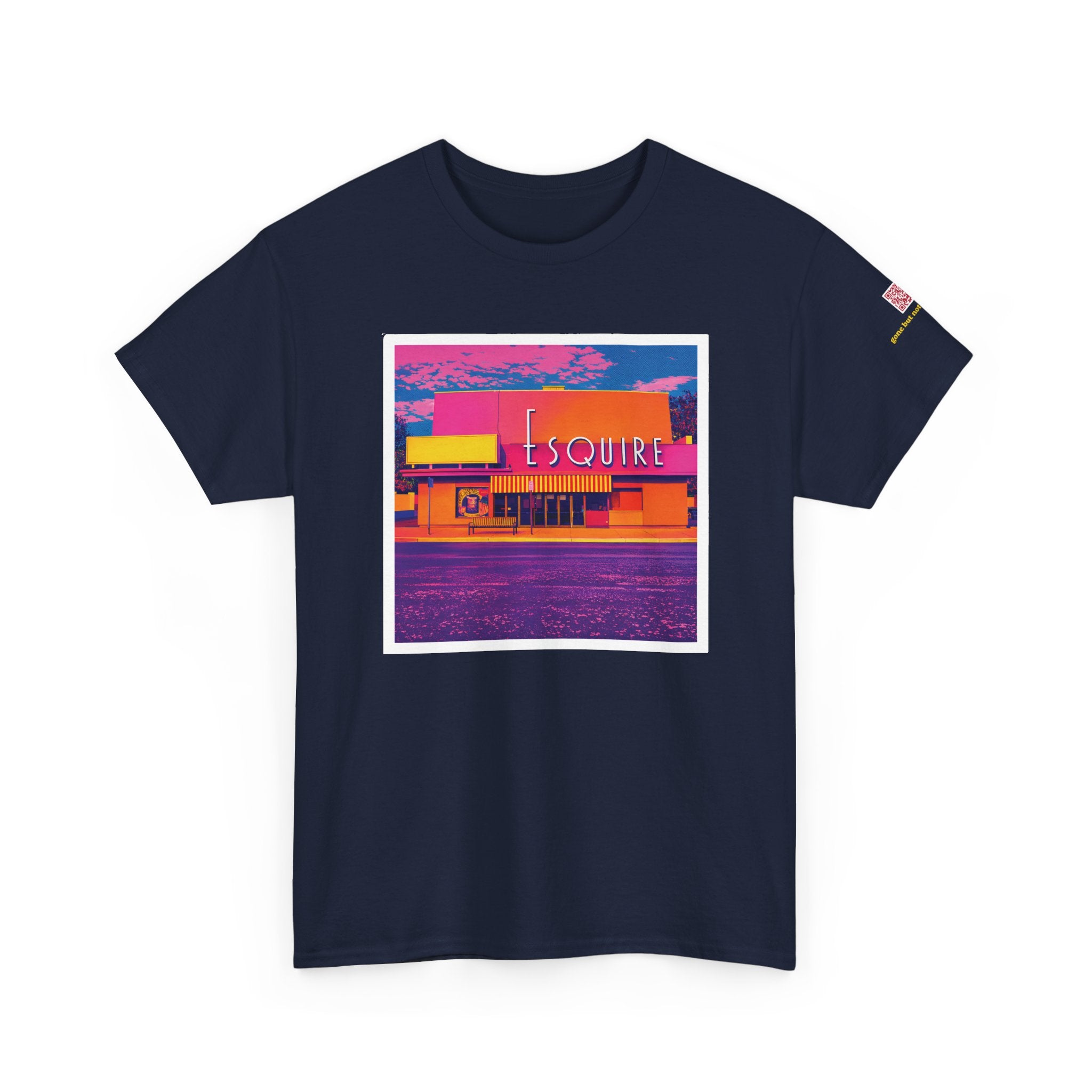 Esquire Theater neon pop art - vintage Denver gear