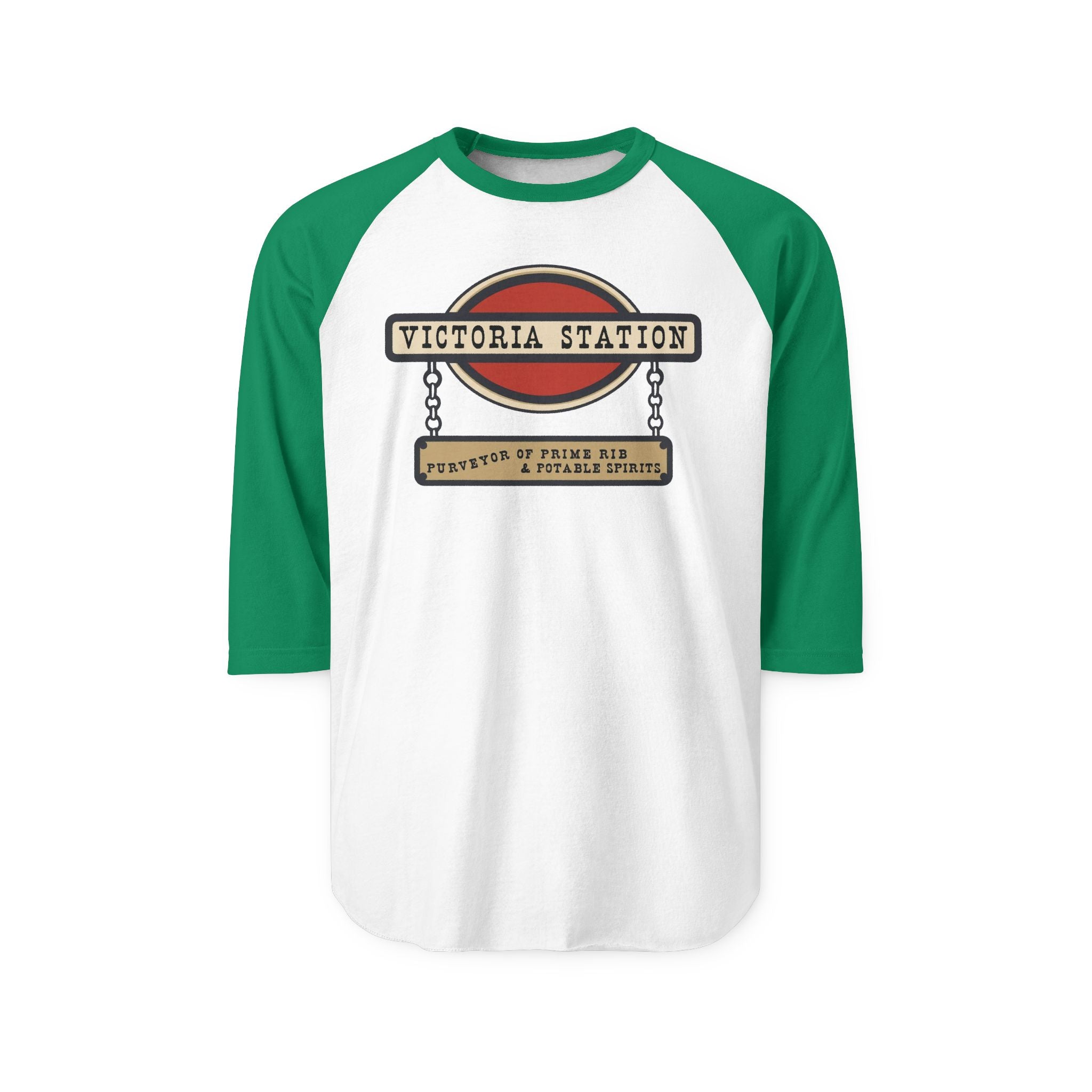 VICTORIA STATION | Retro Baseball Tee