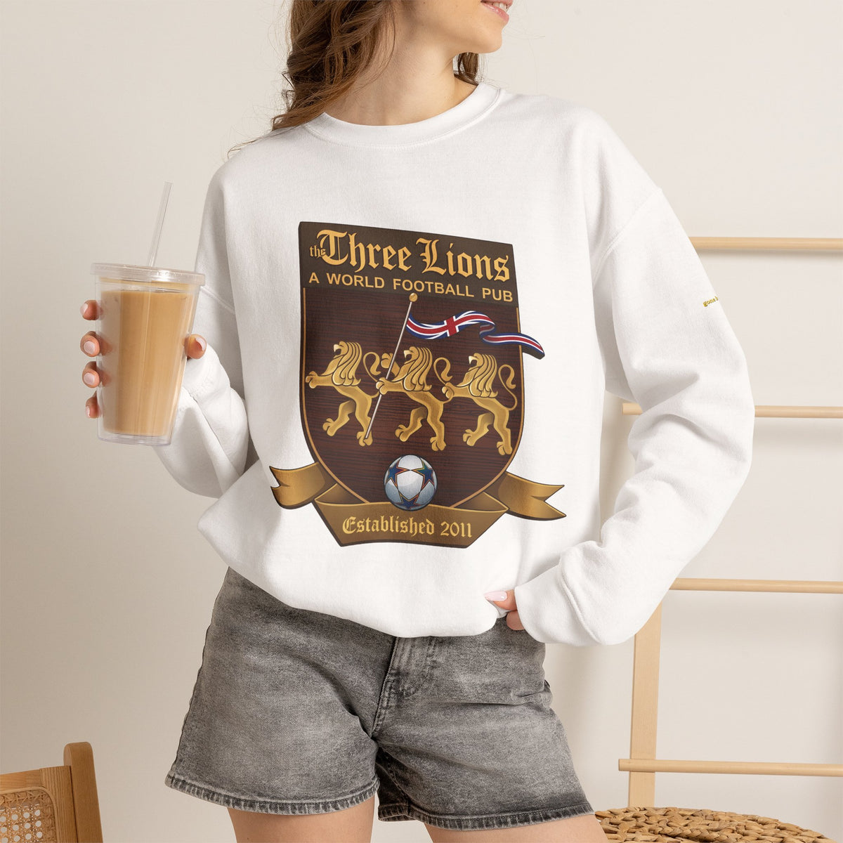 Three Lions logo | Native303 Sweatshirt