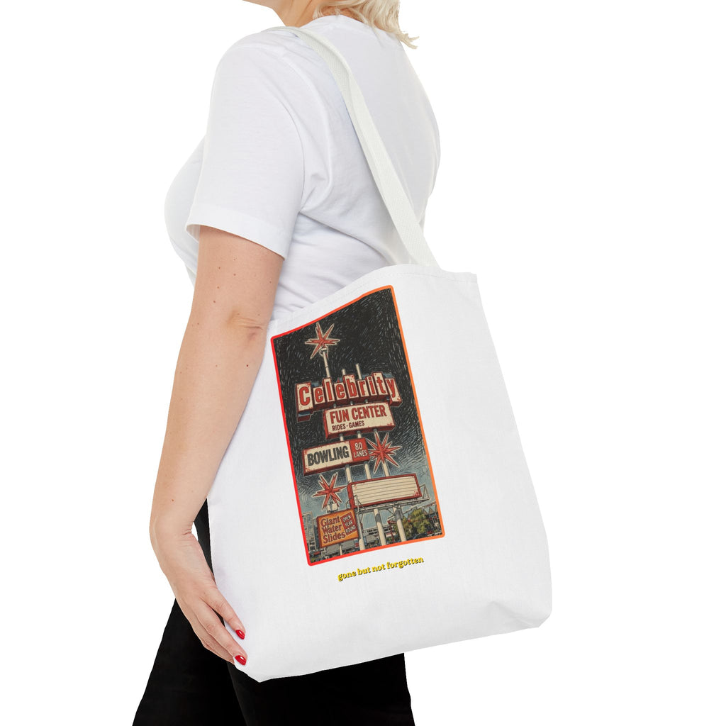 Celebrity Fun Center (pencil drawing) Tote