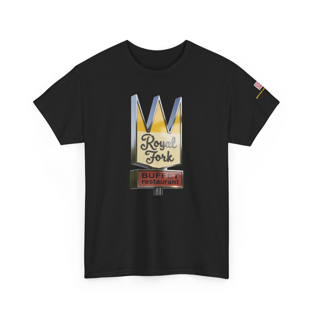 Royal Fork restaurant pop-art design - vintage Denver gear