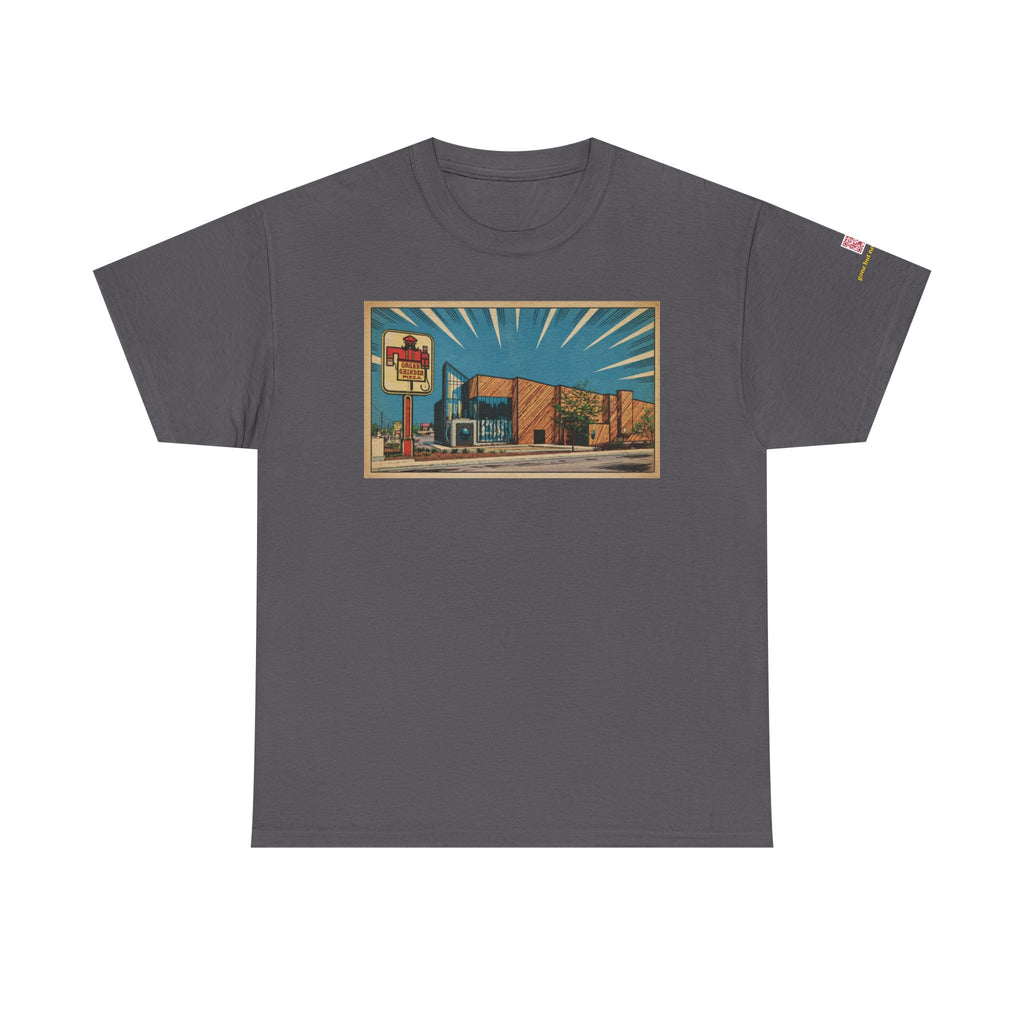 Organ Grinder comic style - vintage Denver gear