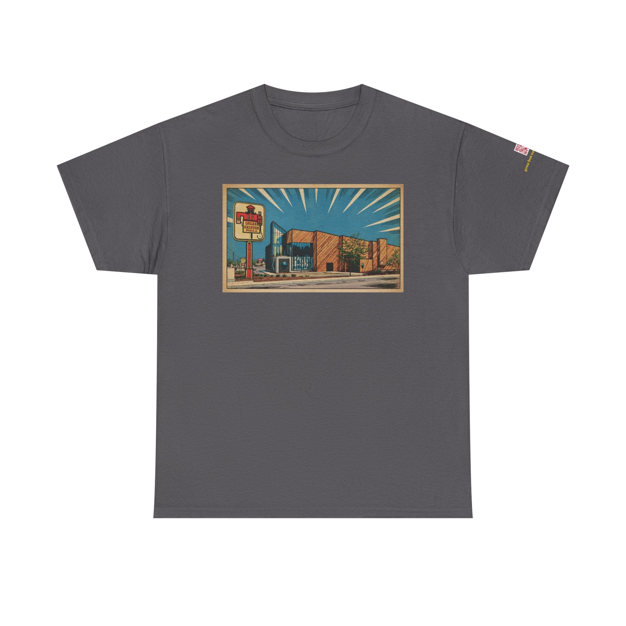 Organ Grinder comic style - vintage Denver gear