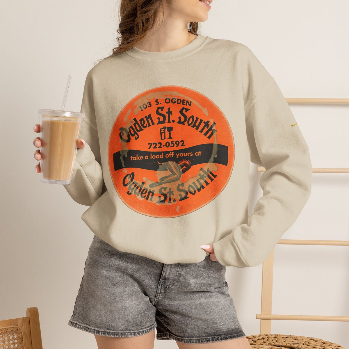 Ogden St South (after hours) | Native303 Sweatshirt