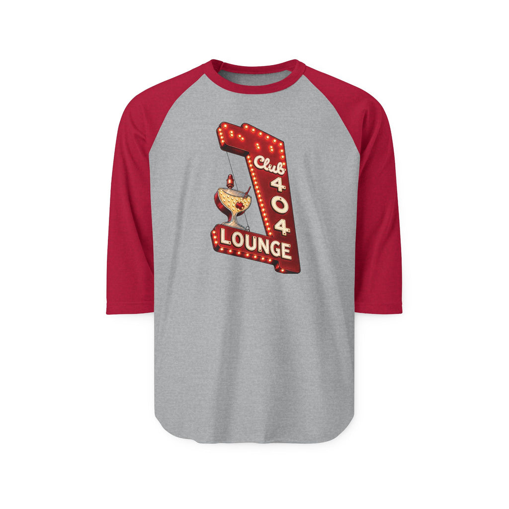 CLUB 404 LOUNGE | Retro Baseball Tee