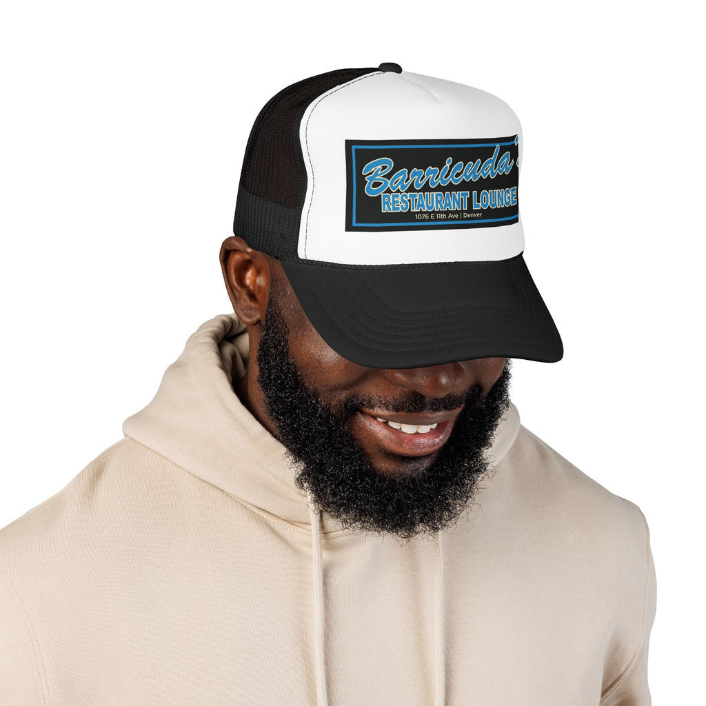 Barricuda's Trucker Hat — Vintage Sailboat Foam Cap