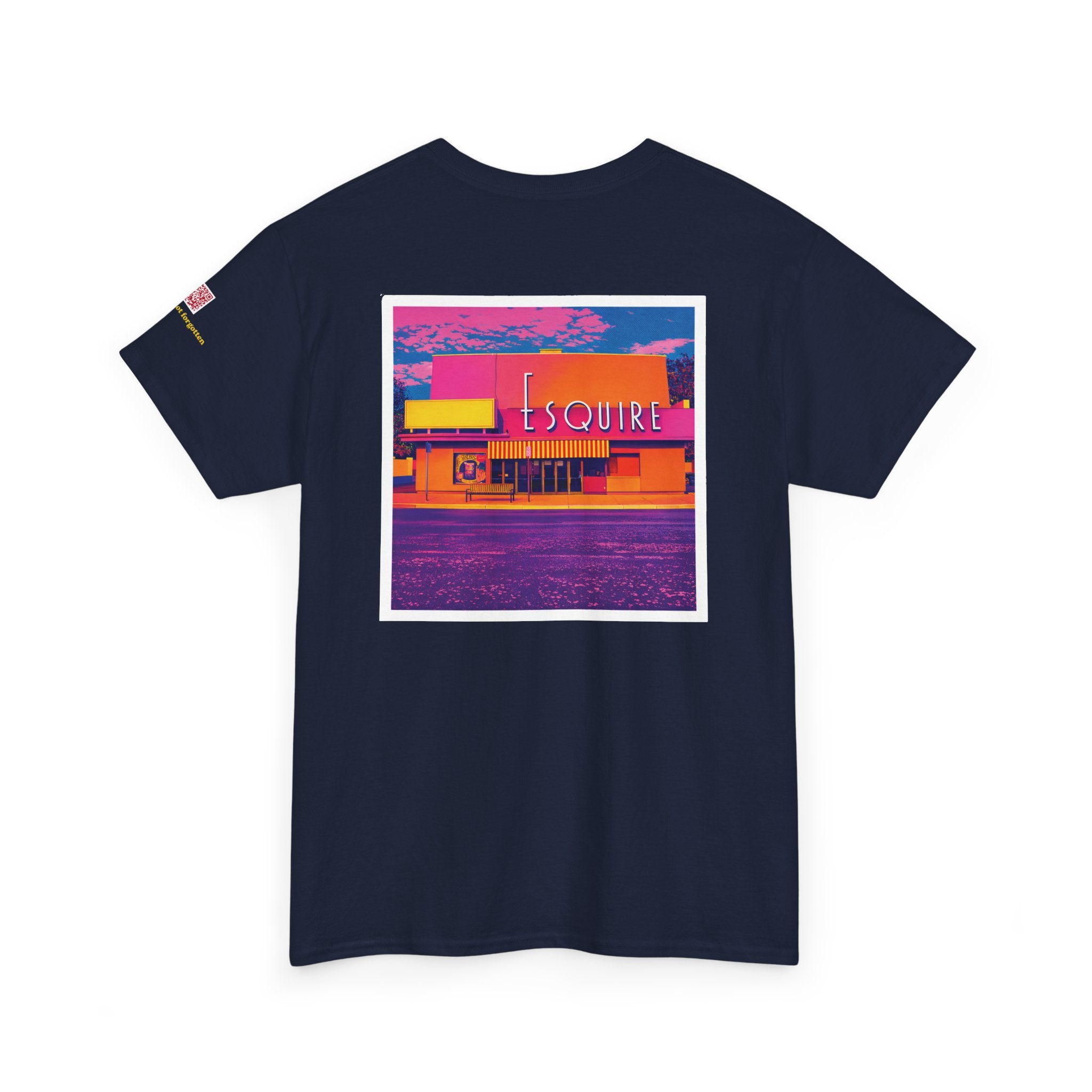 ESQUIRE THEATER neon pop art - vintage Denver gear