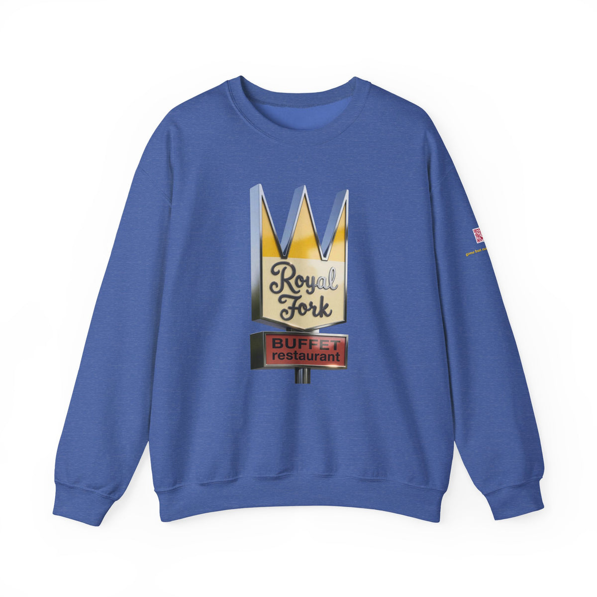 Royal Fork restaurant hi resolution digital style  | Native303 Sweatshirt