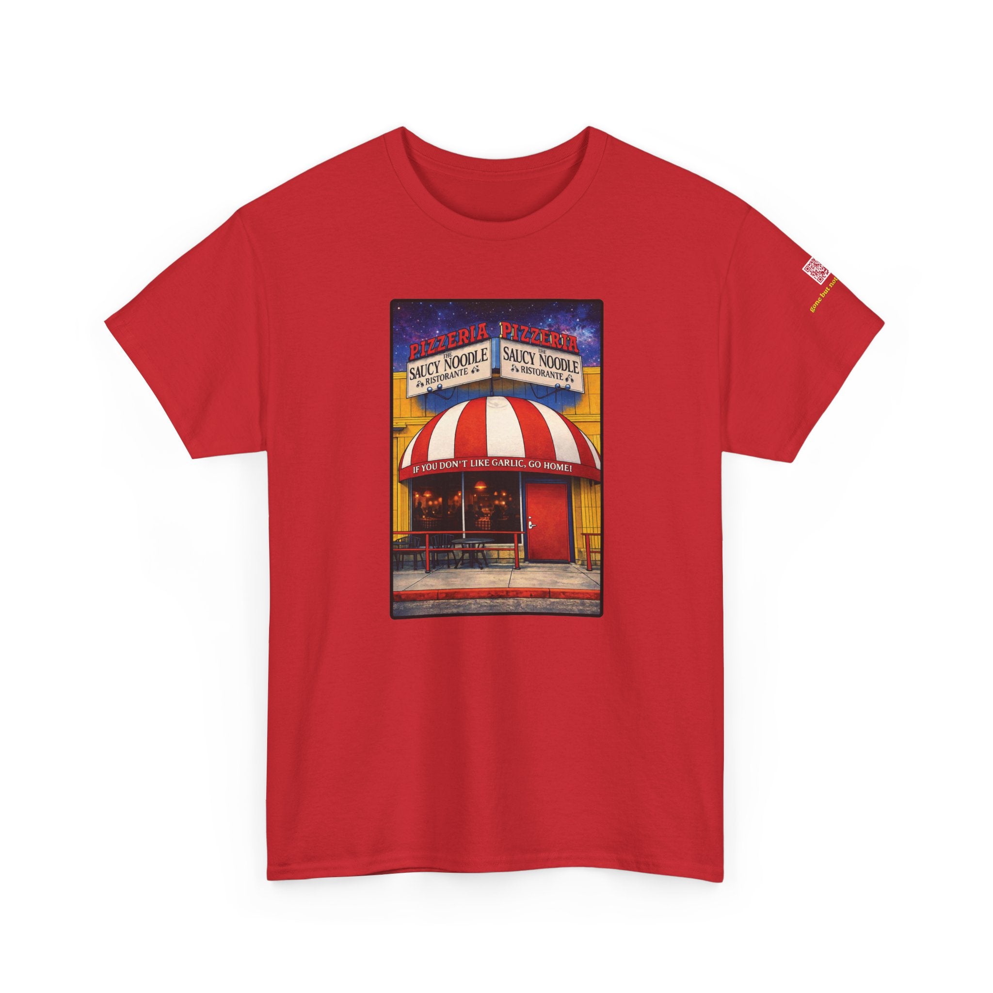 The Saucy Noodle - Garlic - vintage Denver gear