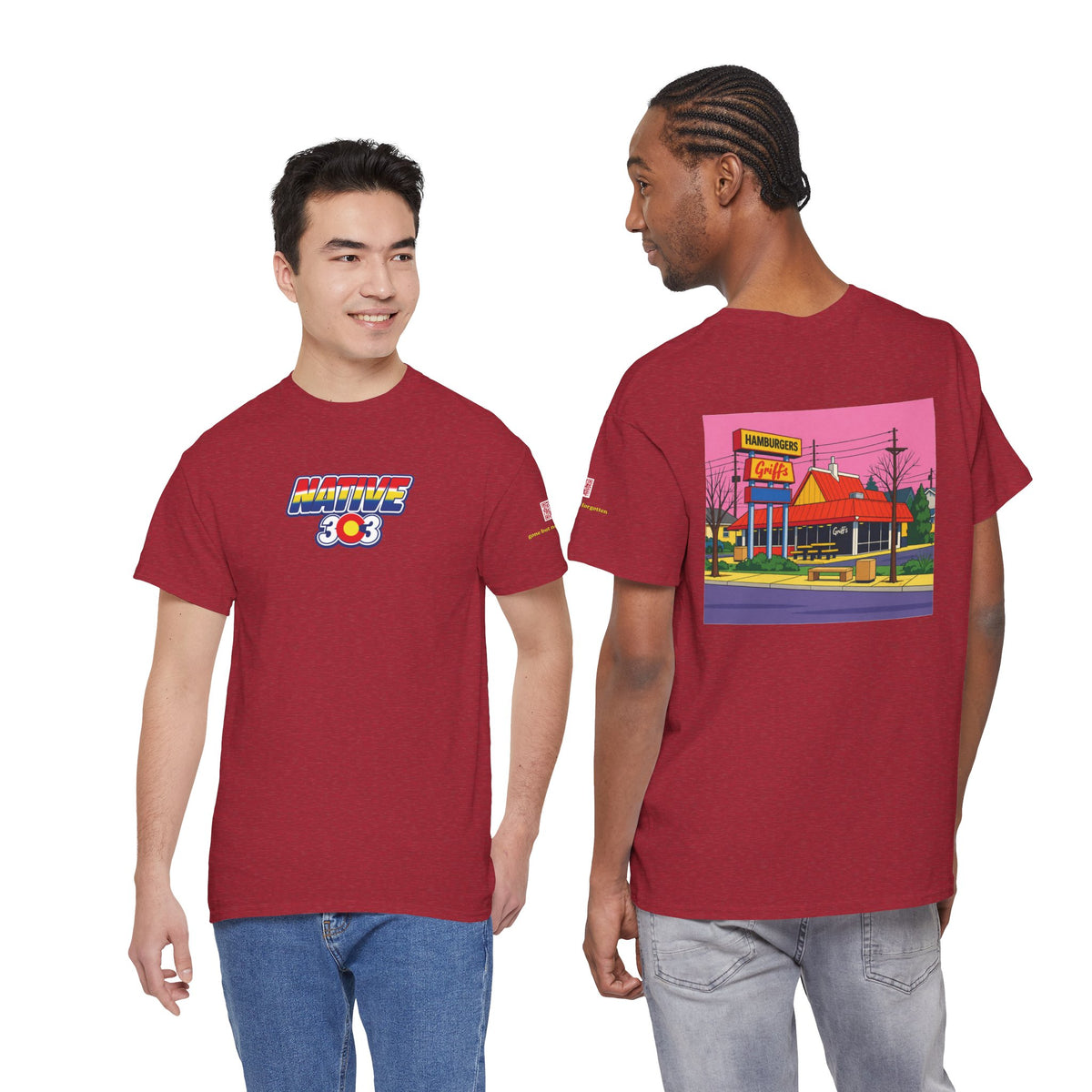GRIFF'S cartoon style - vintage Denver gear