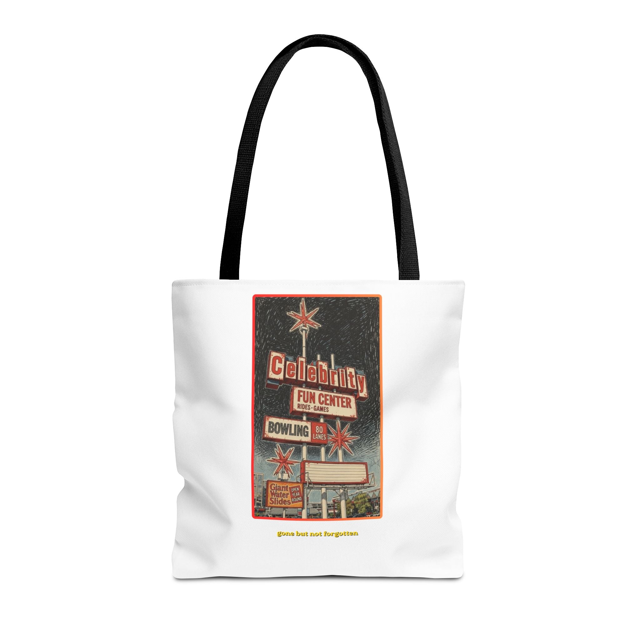 Celebrity Fun Center (pencil drawing) Tote