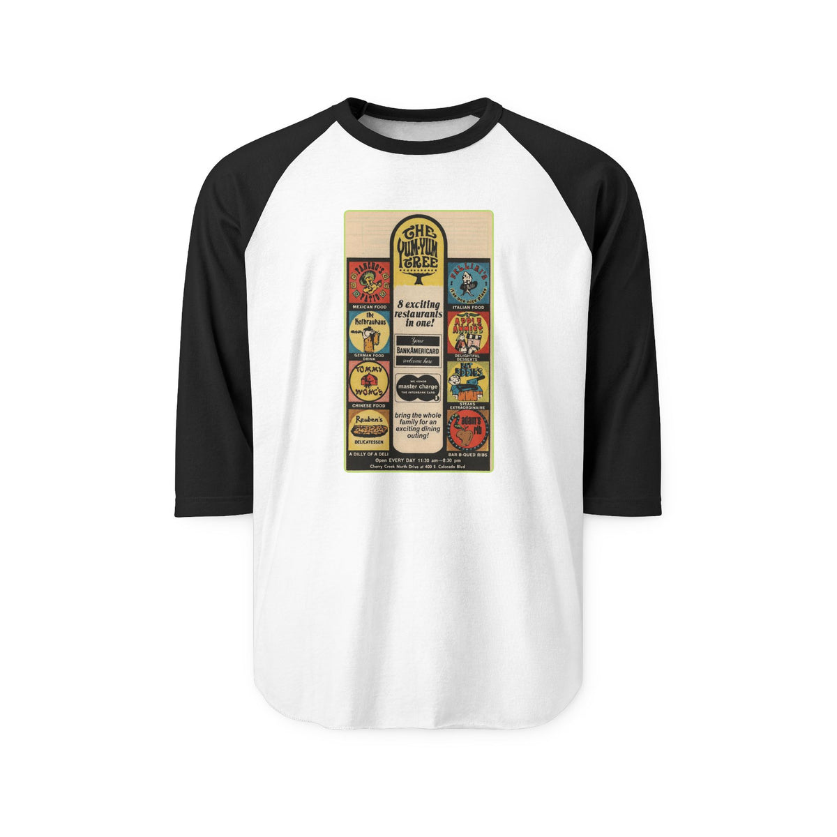 YUM YUM TREE | Retro Baseball Tee