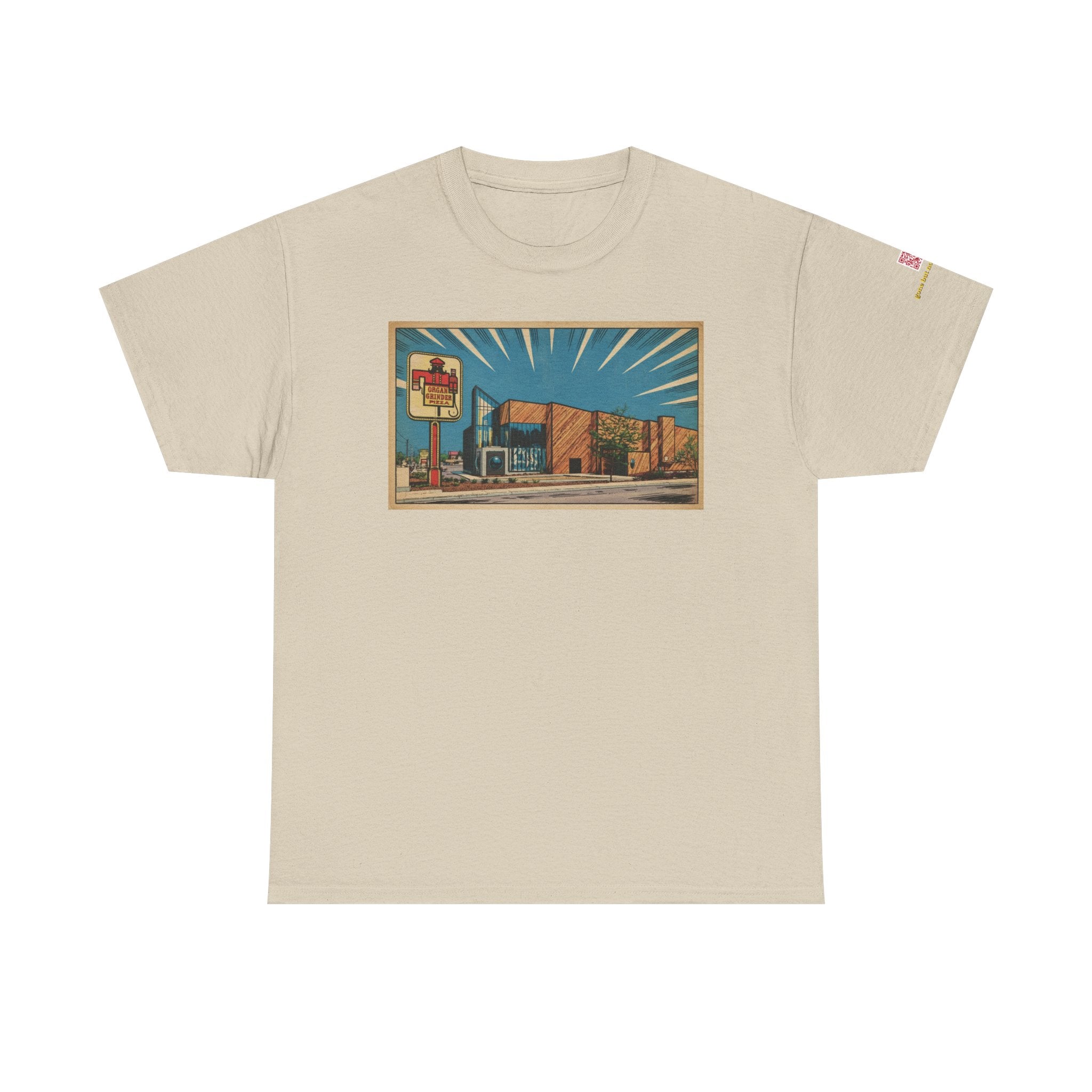 Organ Grinder comic style - vintage Denver gear