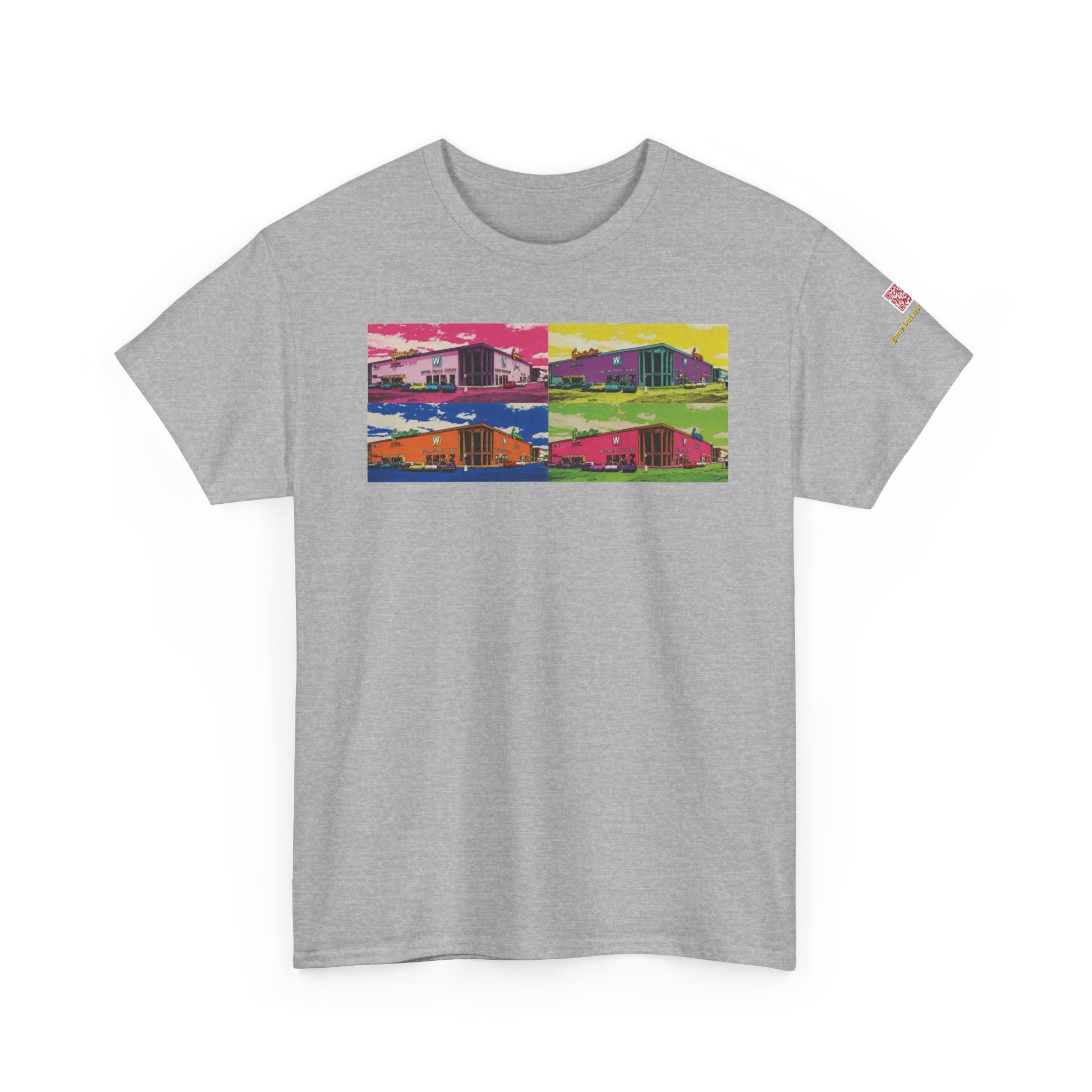 Cinderella City pop-art collage - vintage Denver gear