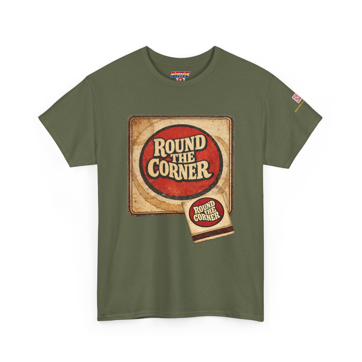 Round the Corner matchbook - vintage Denver gear