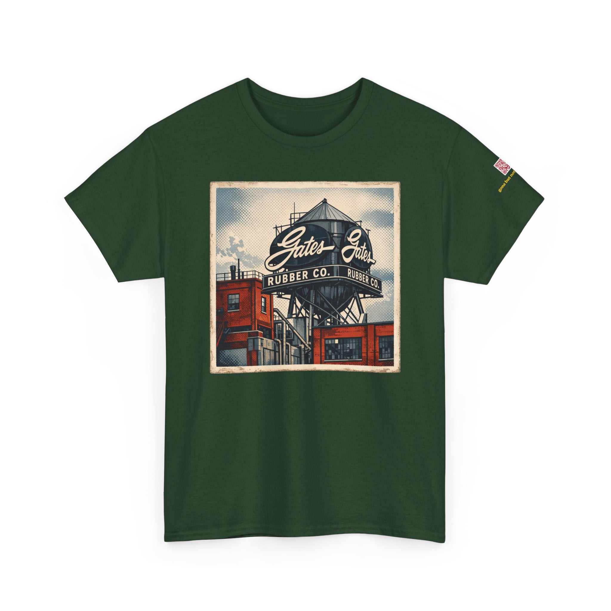 Gates Rubber Company water tower - vintage Denver gear