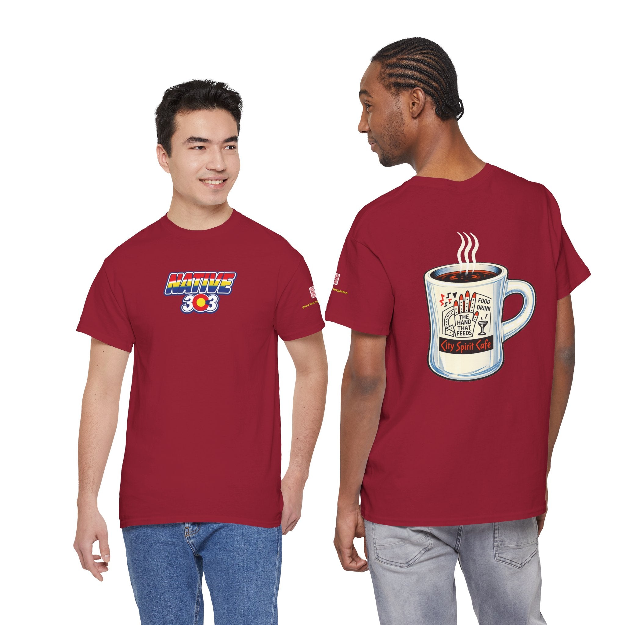 CITY SPIRIT CAFE - vintage Metro Denver gear