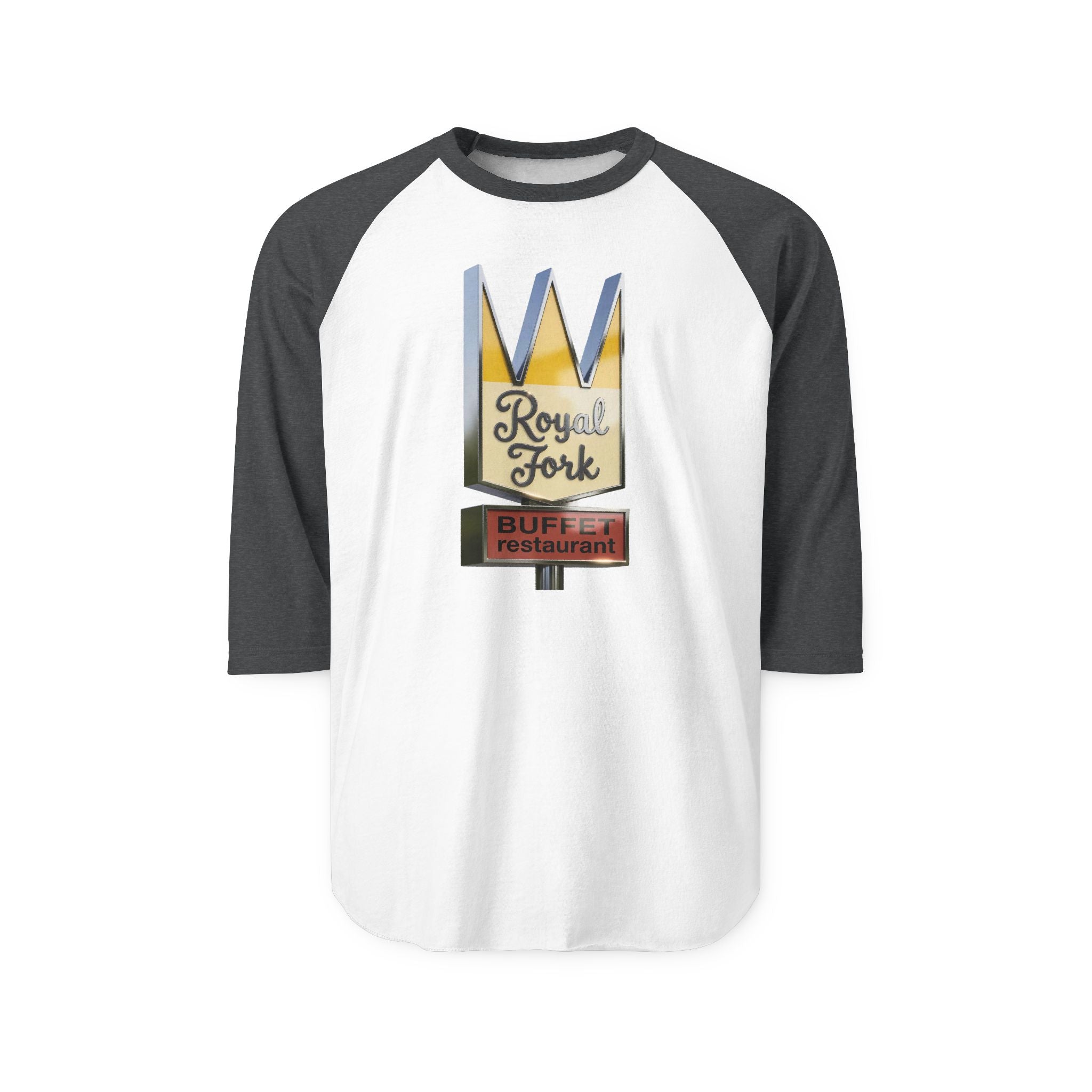 ROYAL FORK Restaurant| Retro Baseball Tee