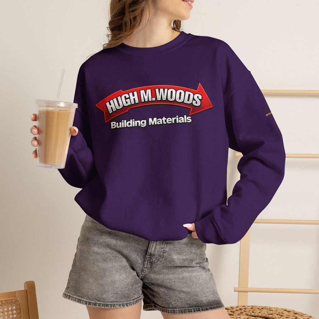 Hugh M Woods logo | Native303 Sweatshirt