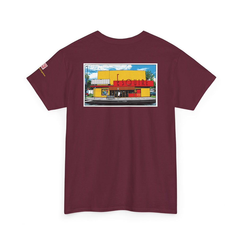 ESQUIRE THEATER pop art - vintage Denver gear