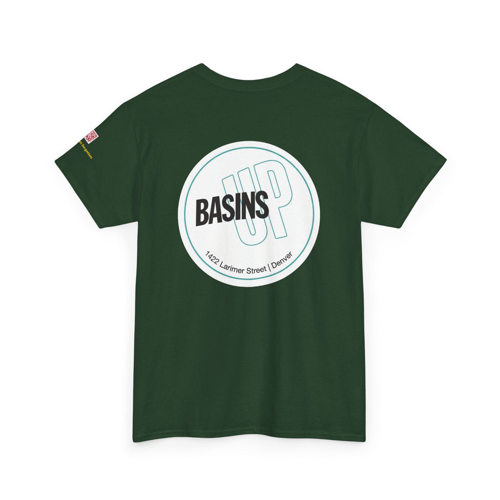 BASIN’S UP coaster - vintage Metro Denver gear