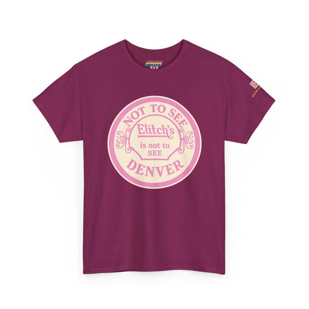 Elitch Gardens PINK - vintage Denver gear