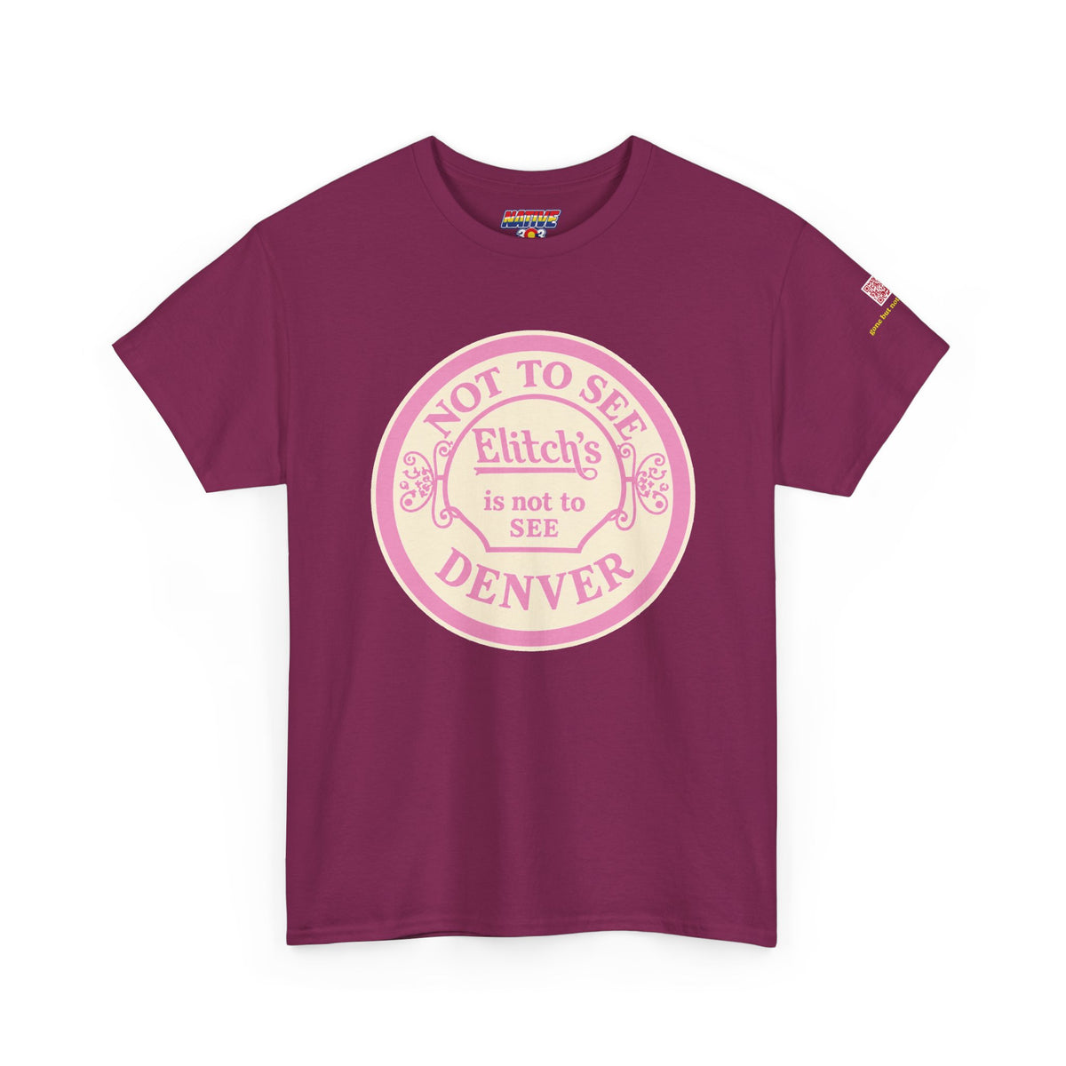 Elitch Gardens PINK - vintage Denver gear