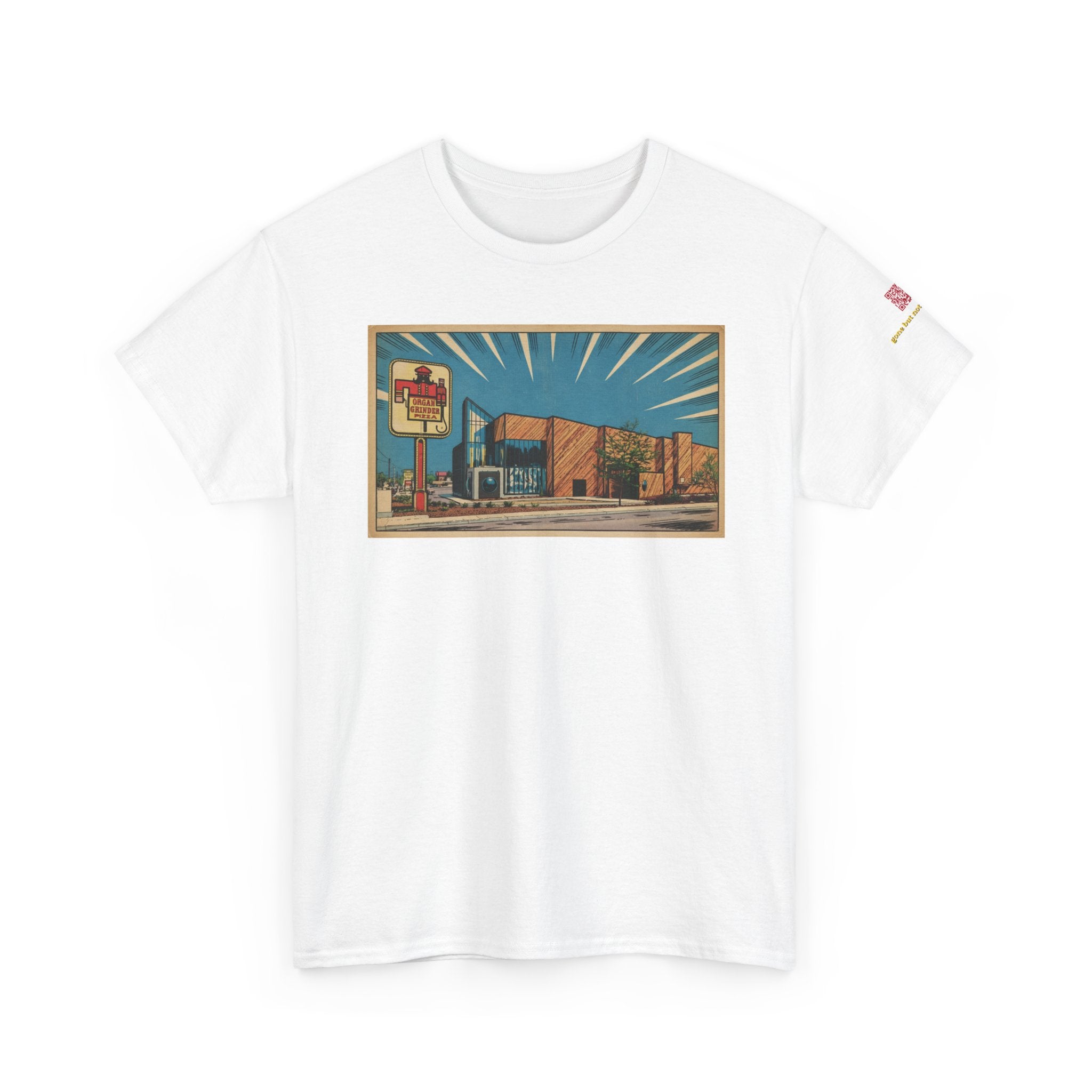 Organ Grinder comic style - vintage Denver gear