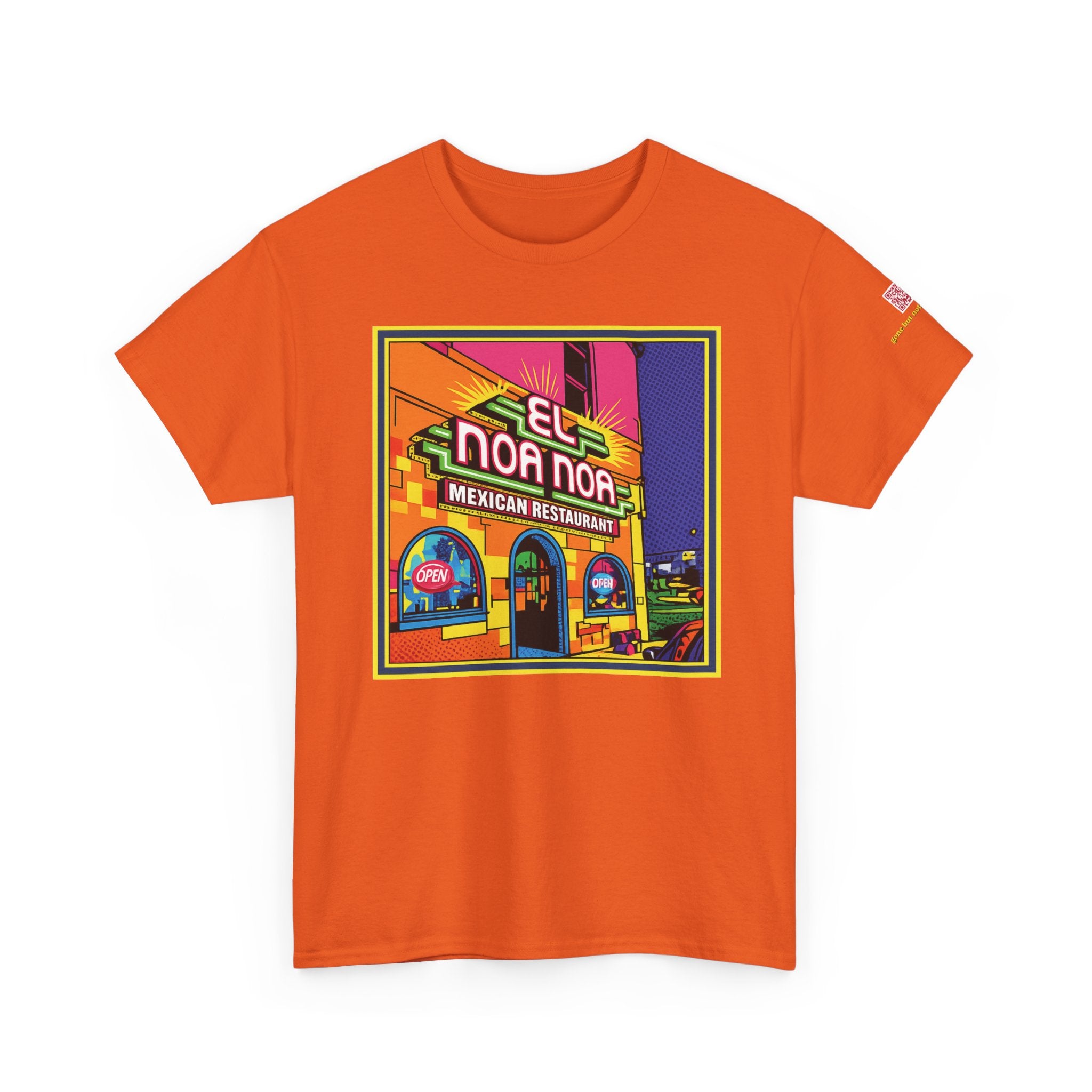 El Noa Noa -neon- Mexican restaurant - vintage Denver gear