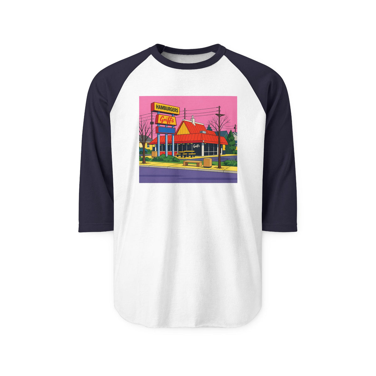GRIFF'S CARTOON STYLE - Baseball Shirt