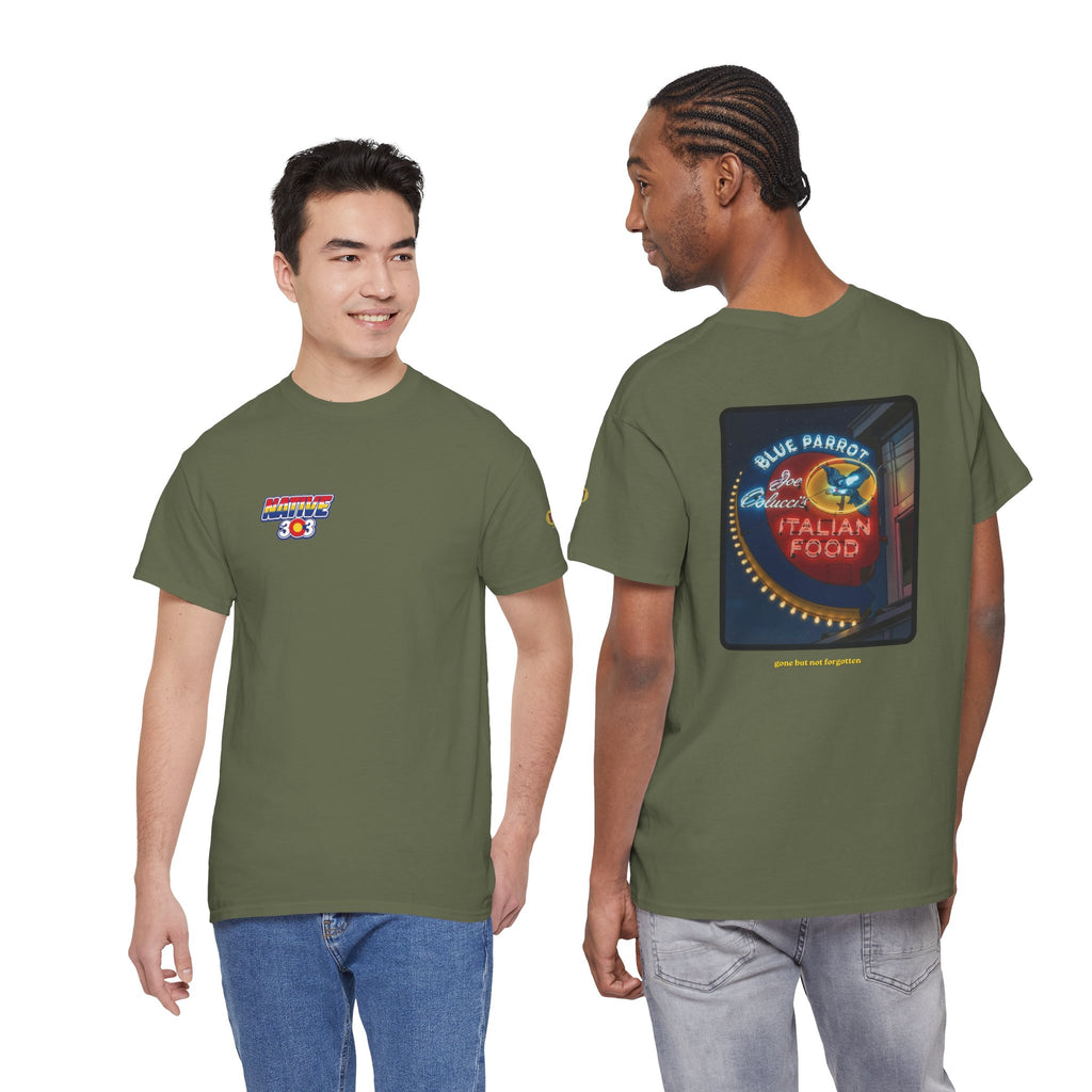 BLUE PARROT - vintage Denver gear