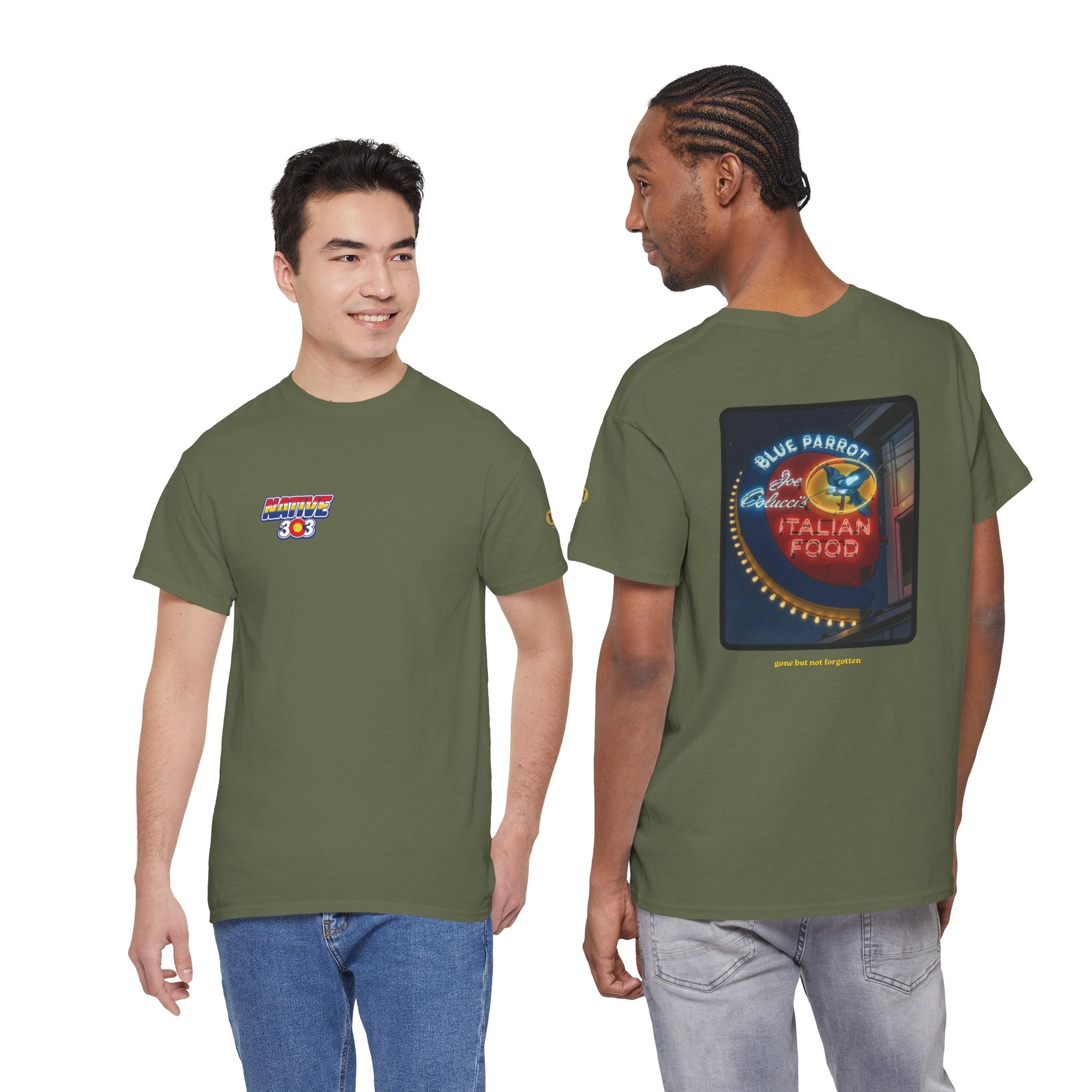 BLUE PARROT - vintage Denver gear