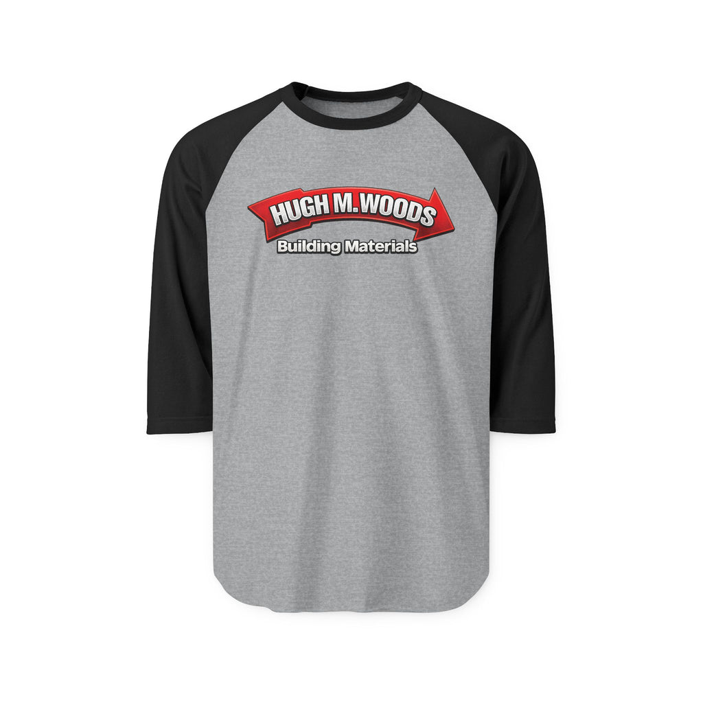HUGH M WOODS | Retro Baseball Tee