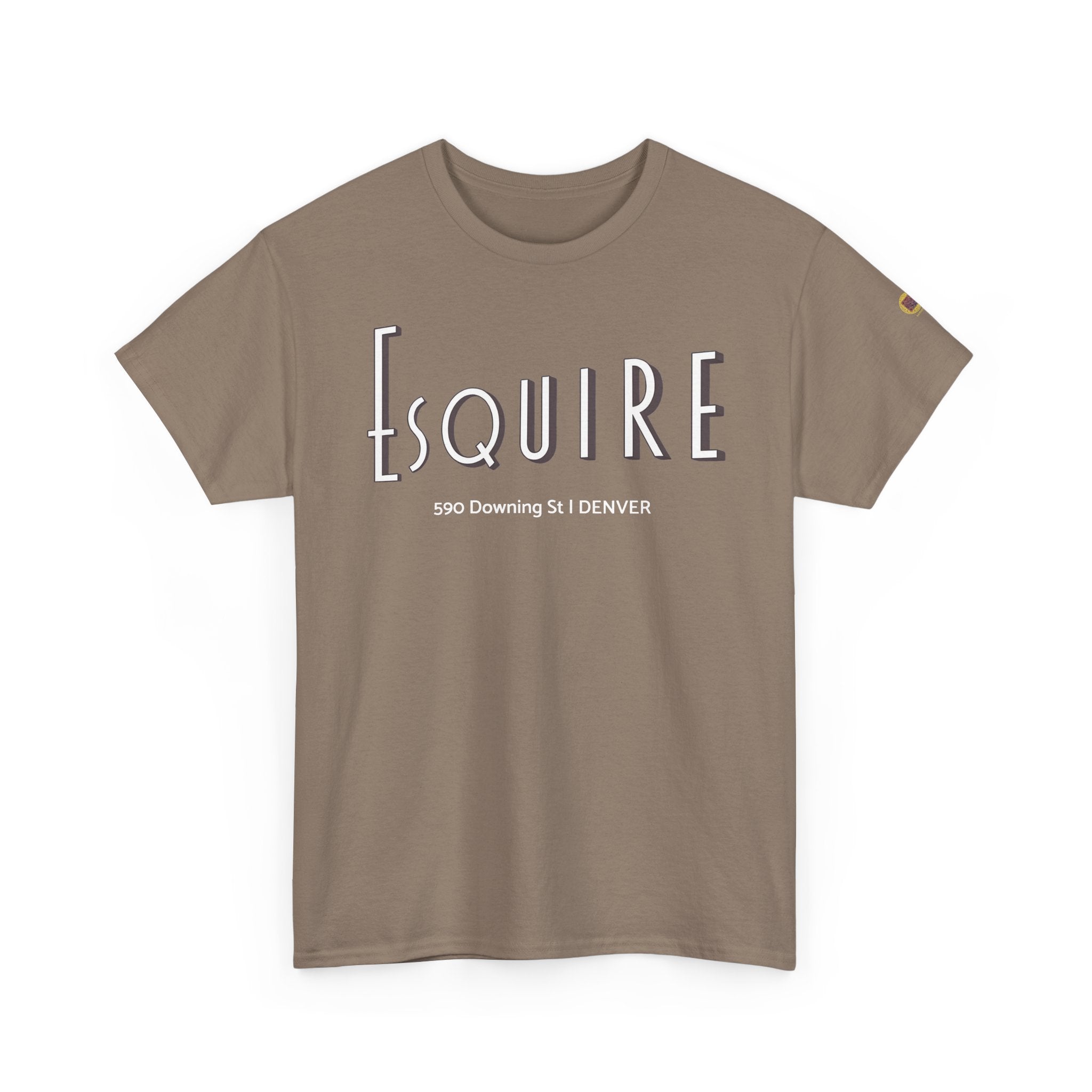 Esquire Theater logo - vintage Denver gear